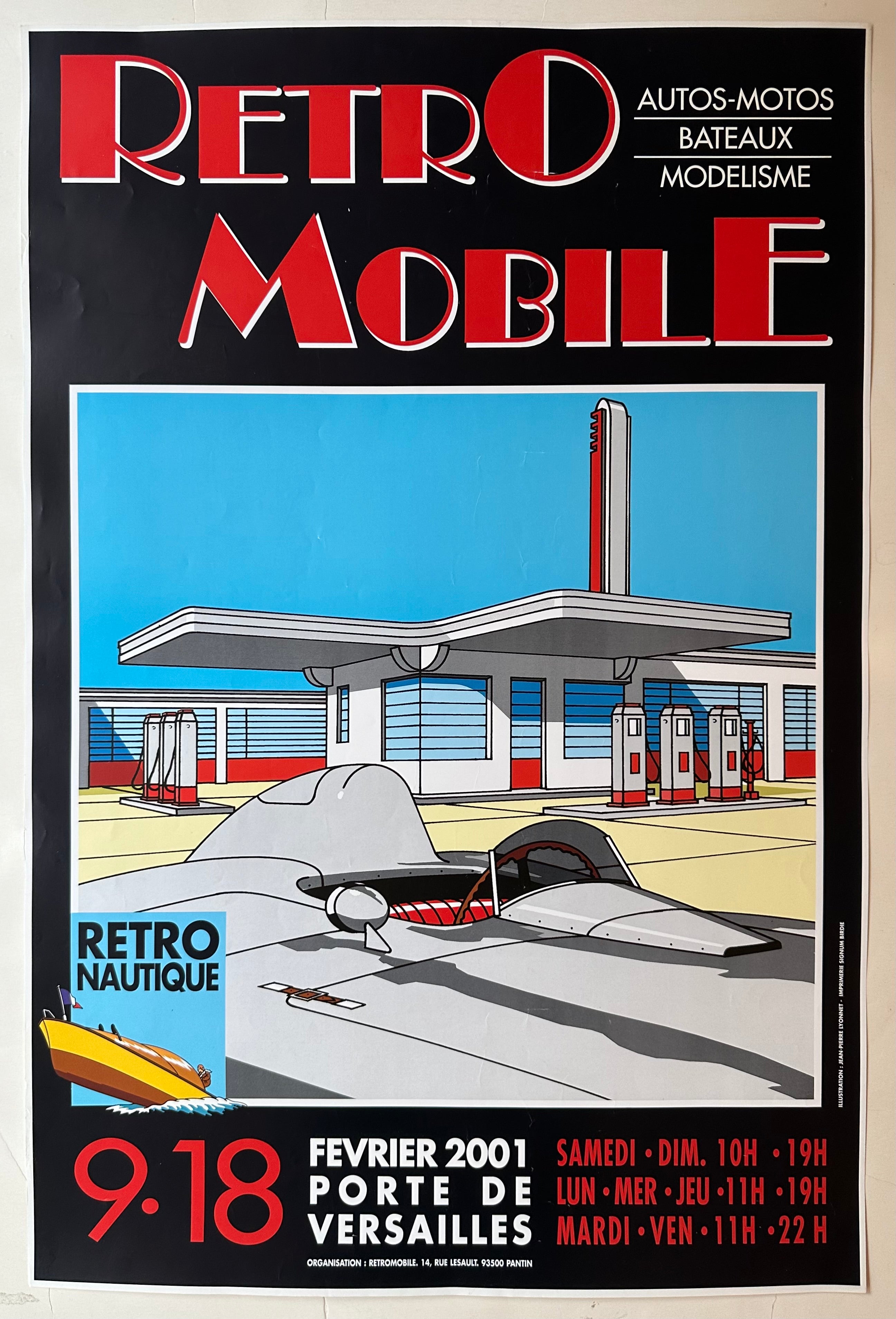 Retromobile 2001 Poster