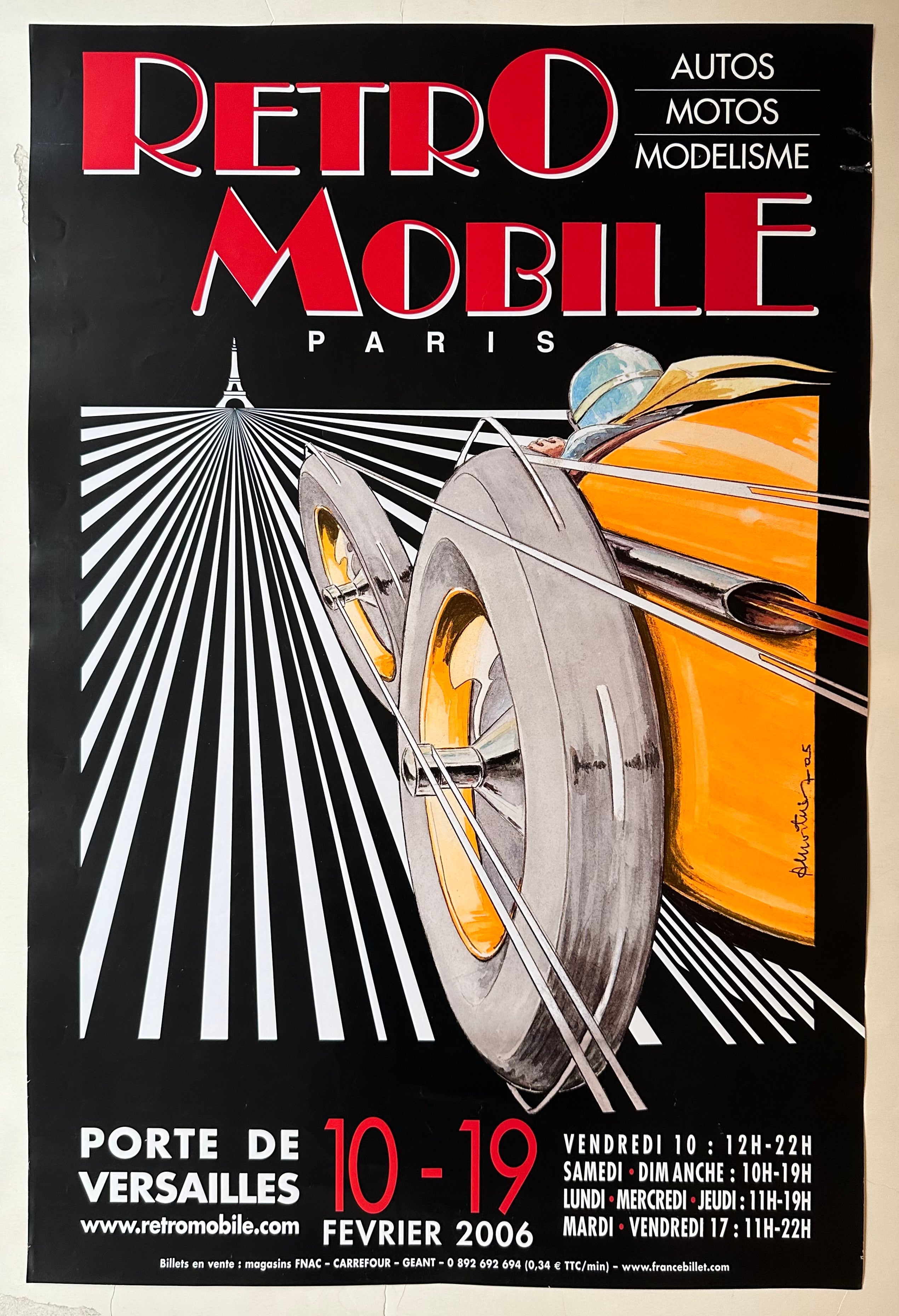 Retromobile 2006 Poster