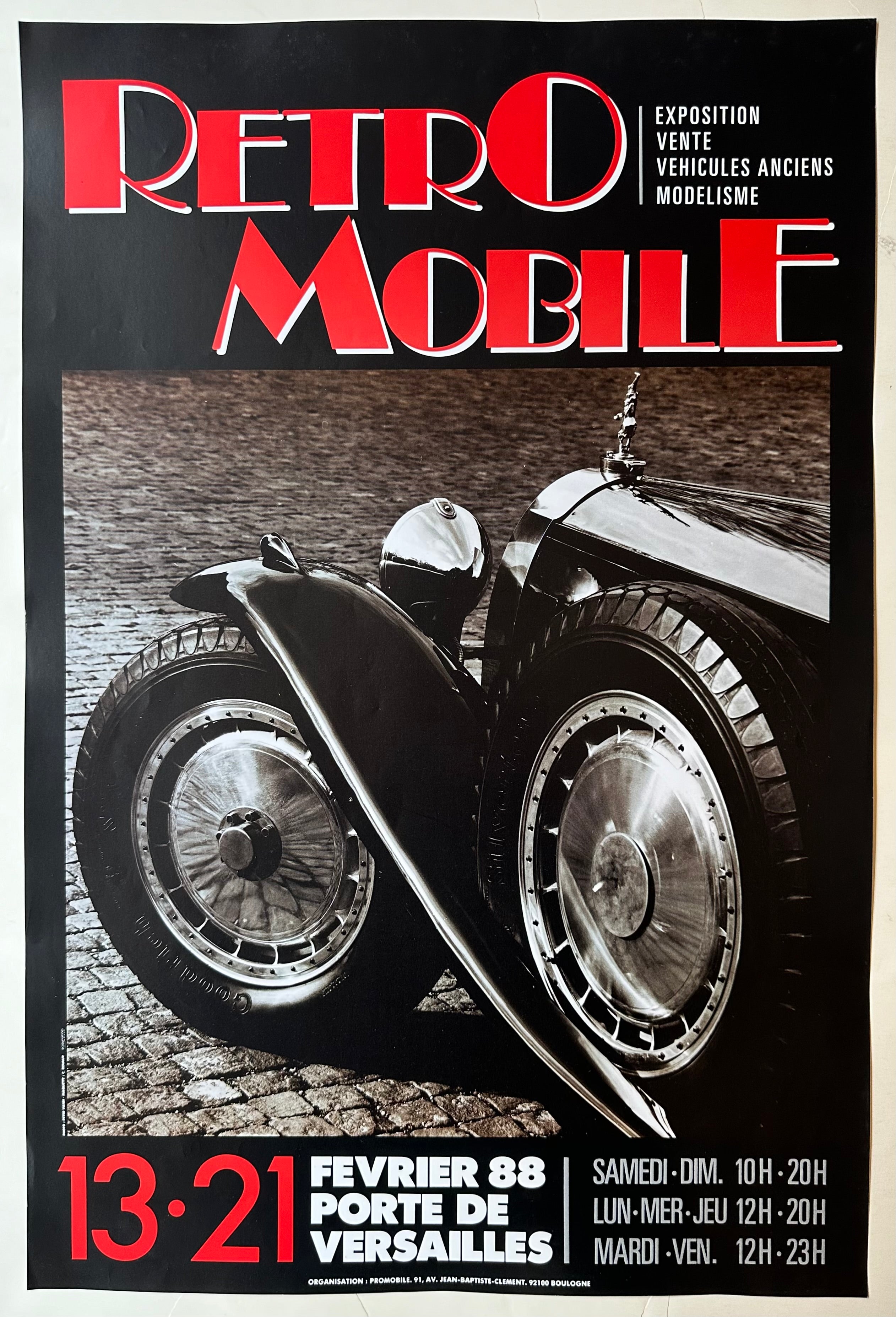 Retromobile 1988 Poster