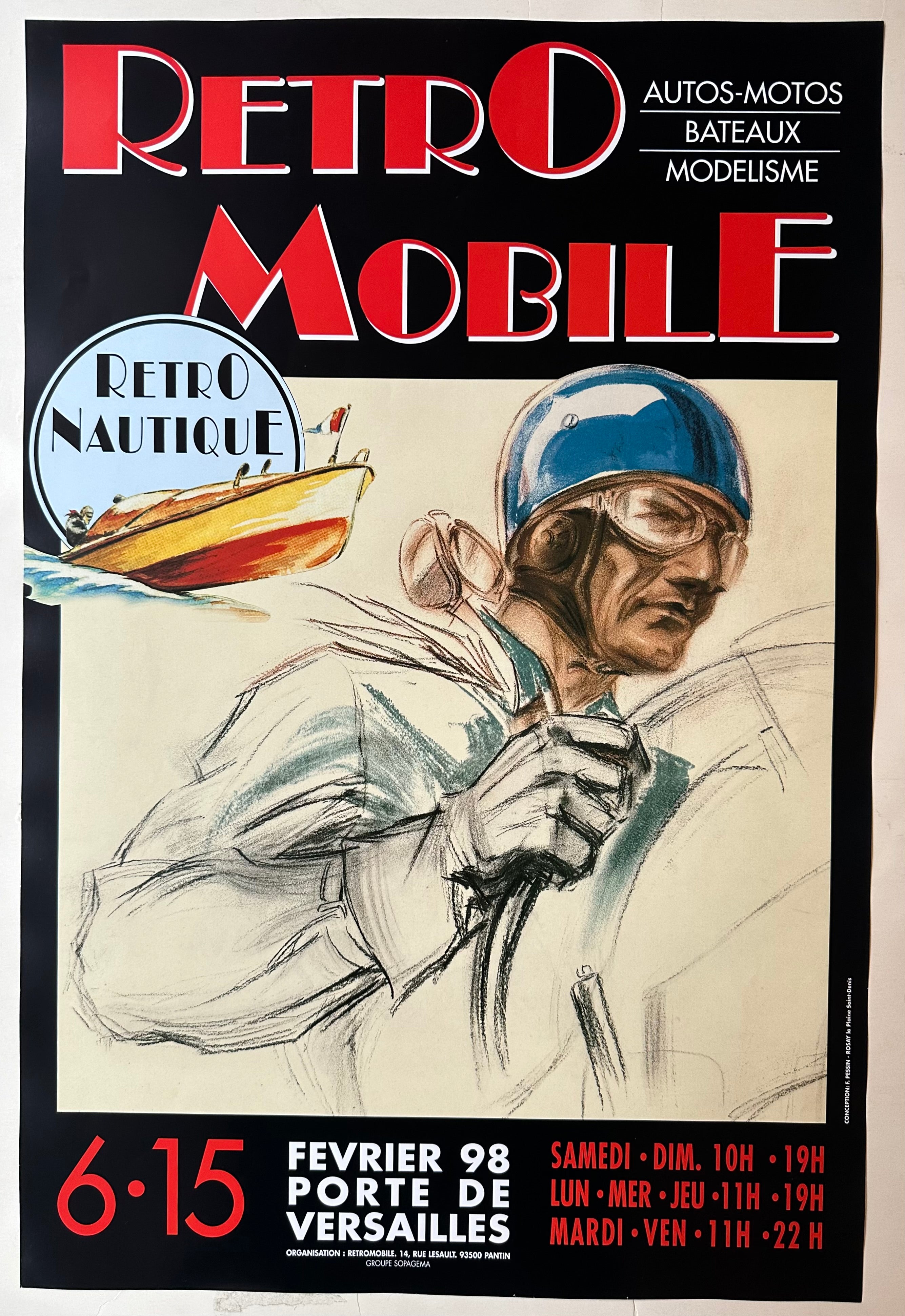 Retromobile 1998 Poster