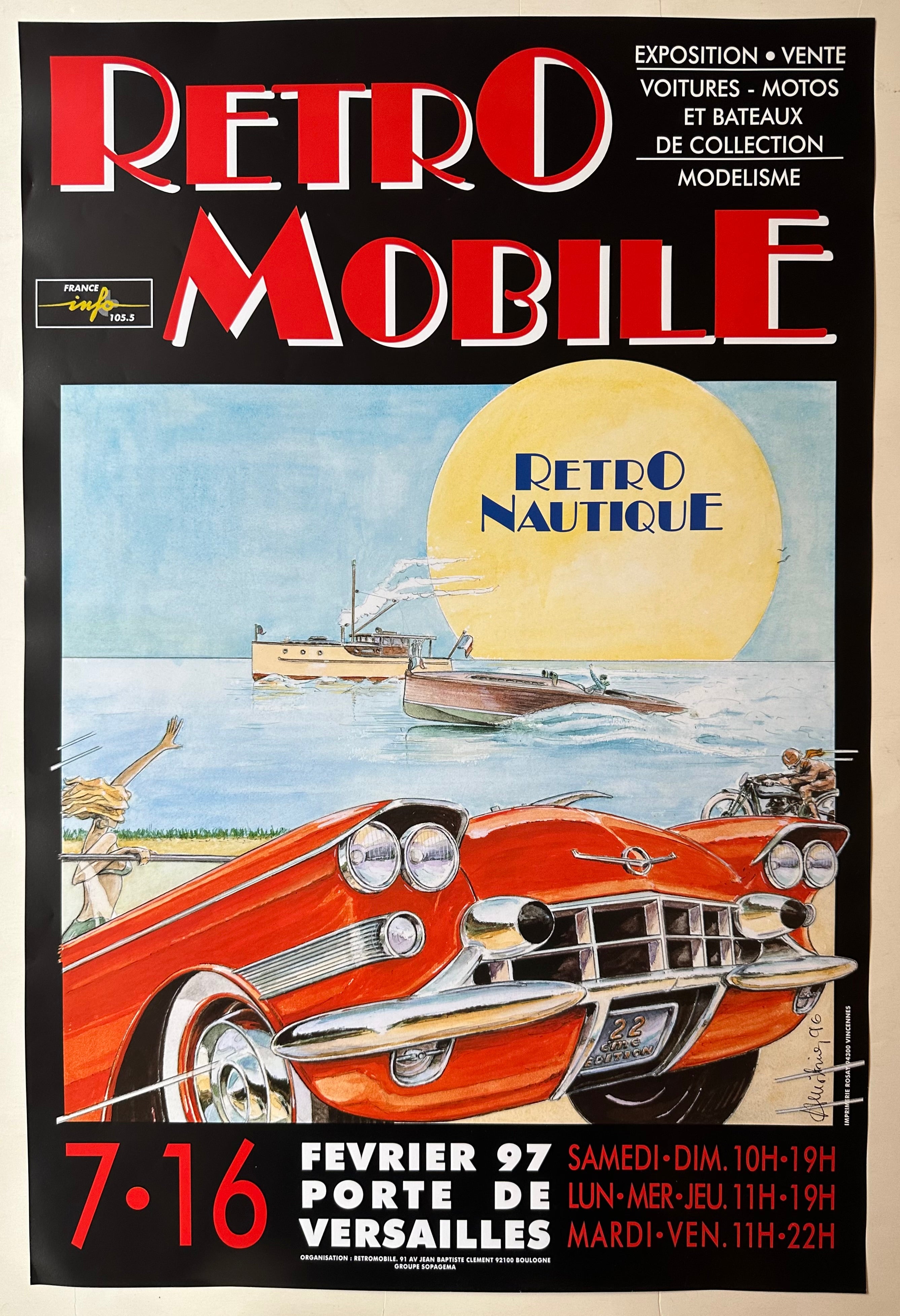 Retromobile 1997 Poster