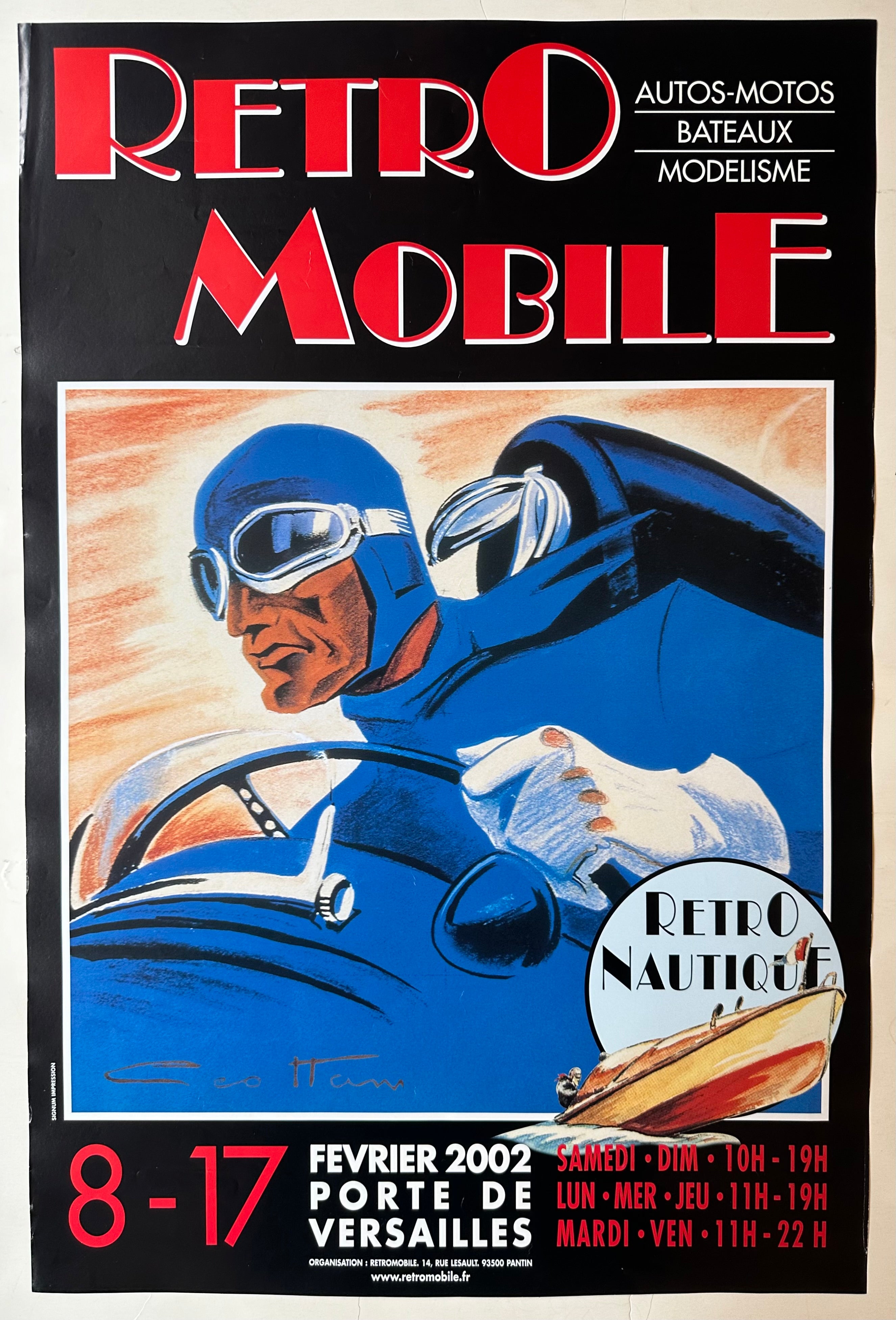 Retromobile 2002 Poster