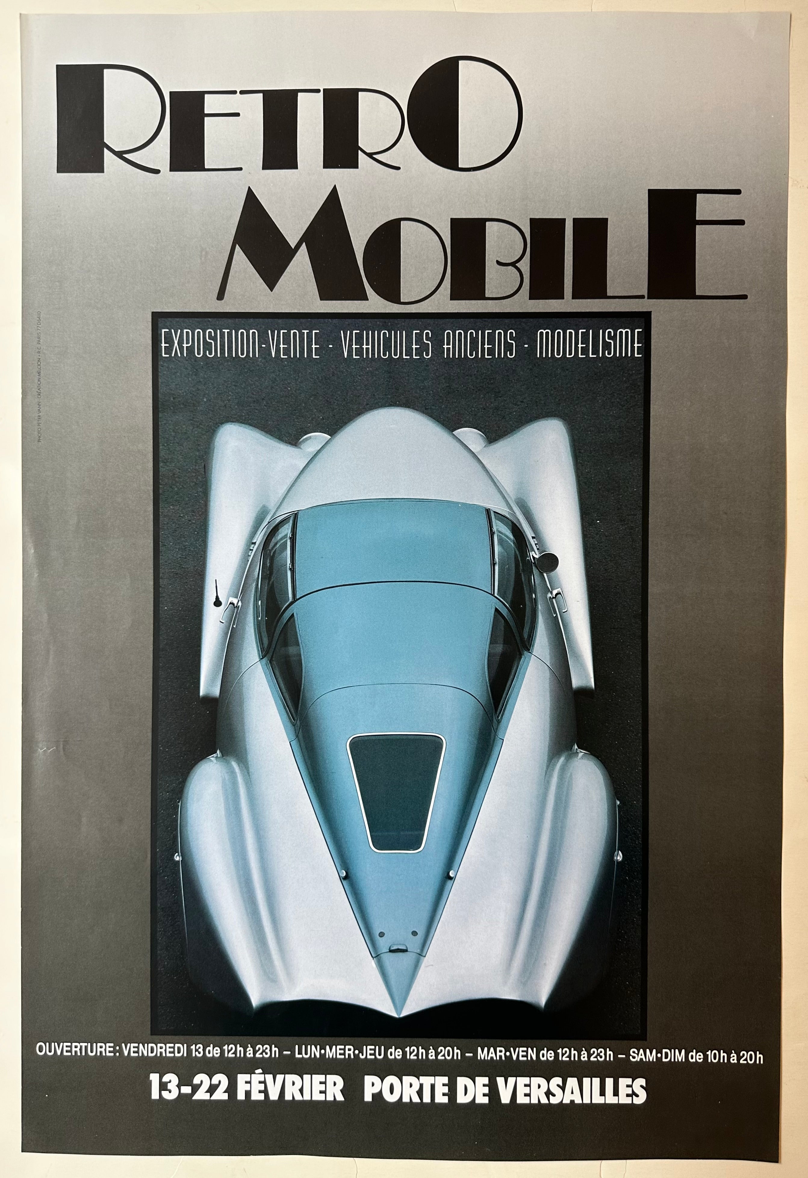 Retromobile 1985 Poster