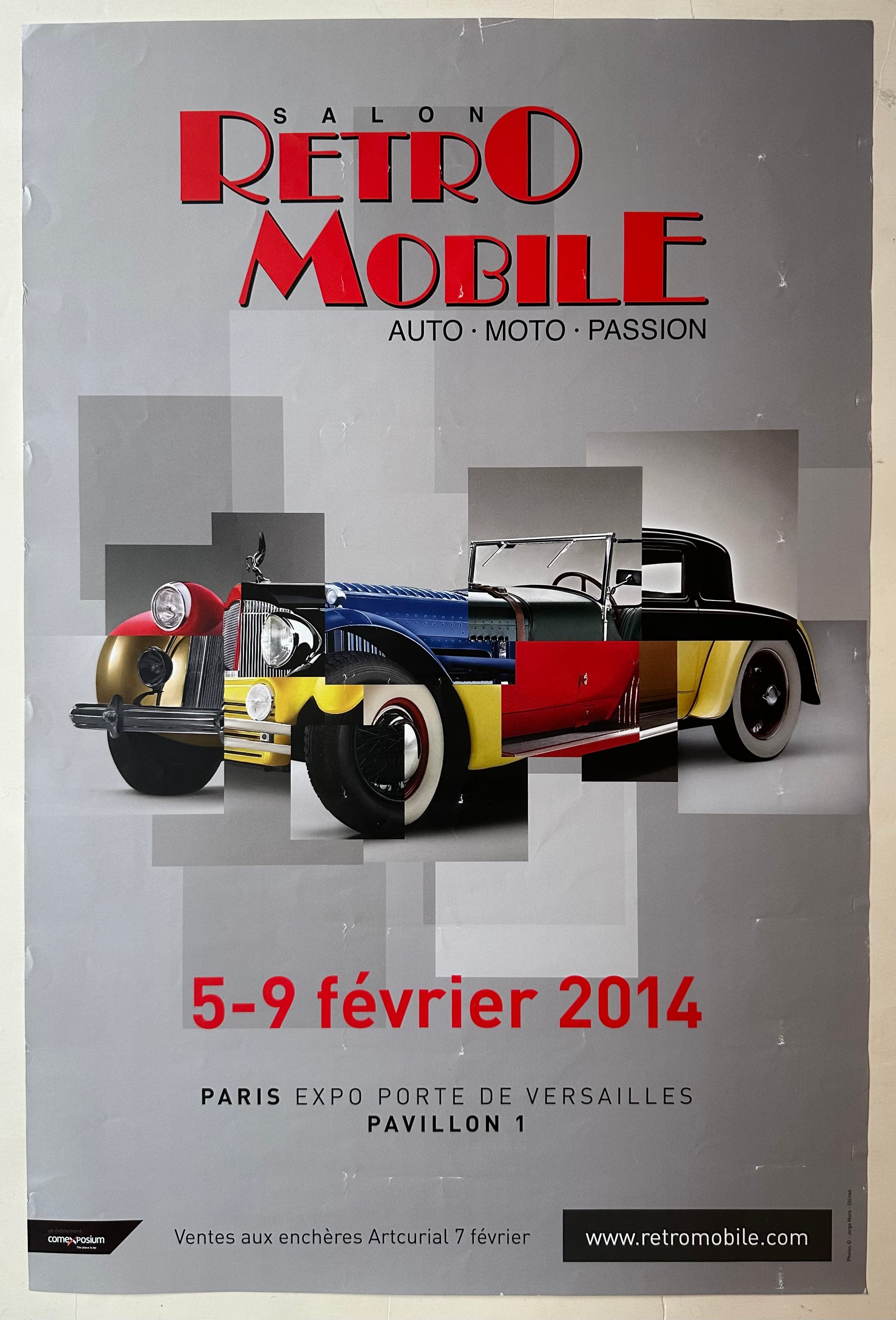 Retromobile 2014 Poster