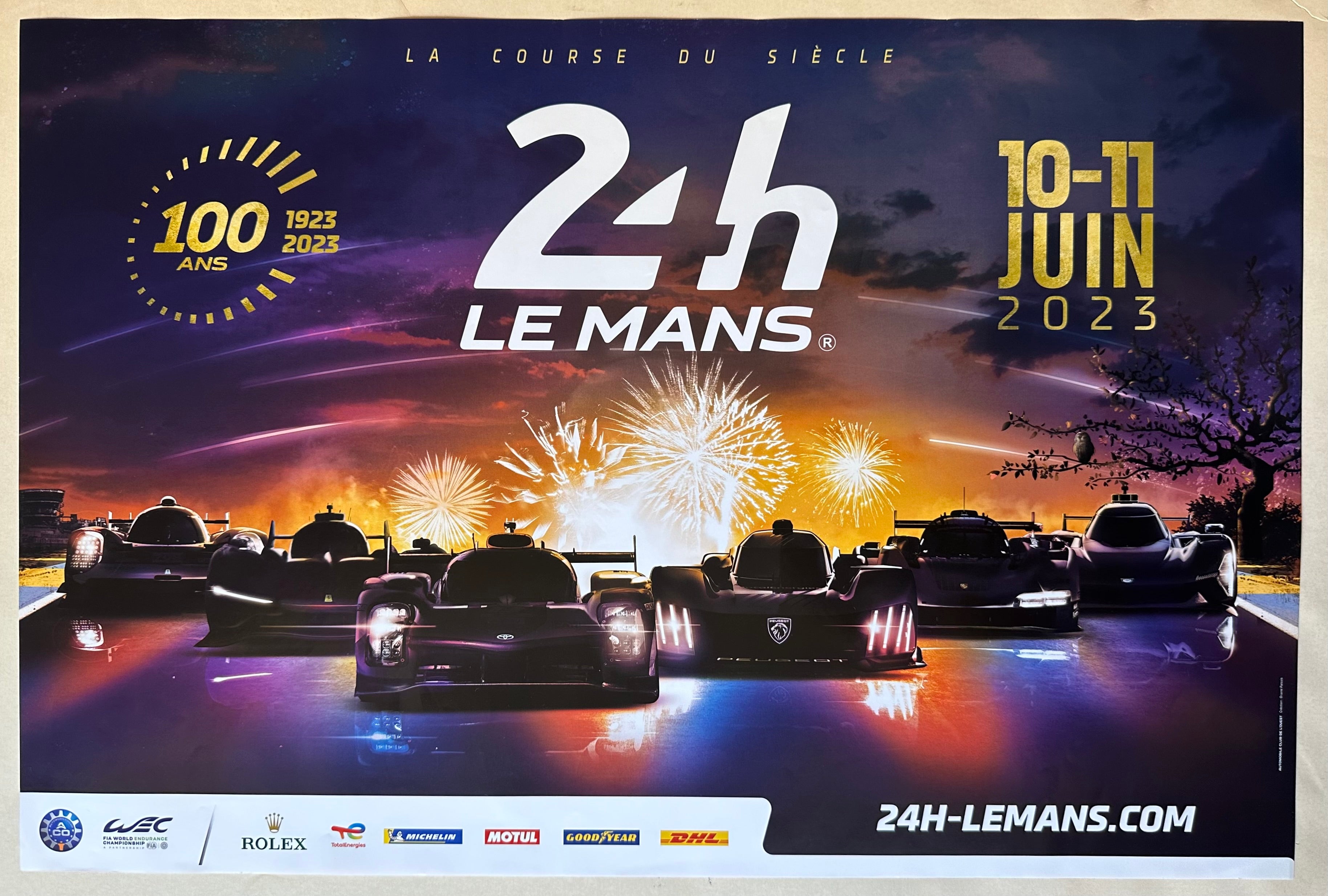 24 Heures Le Mans 2023 Poster