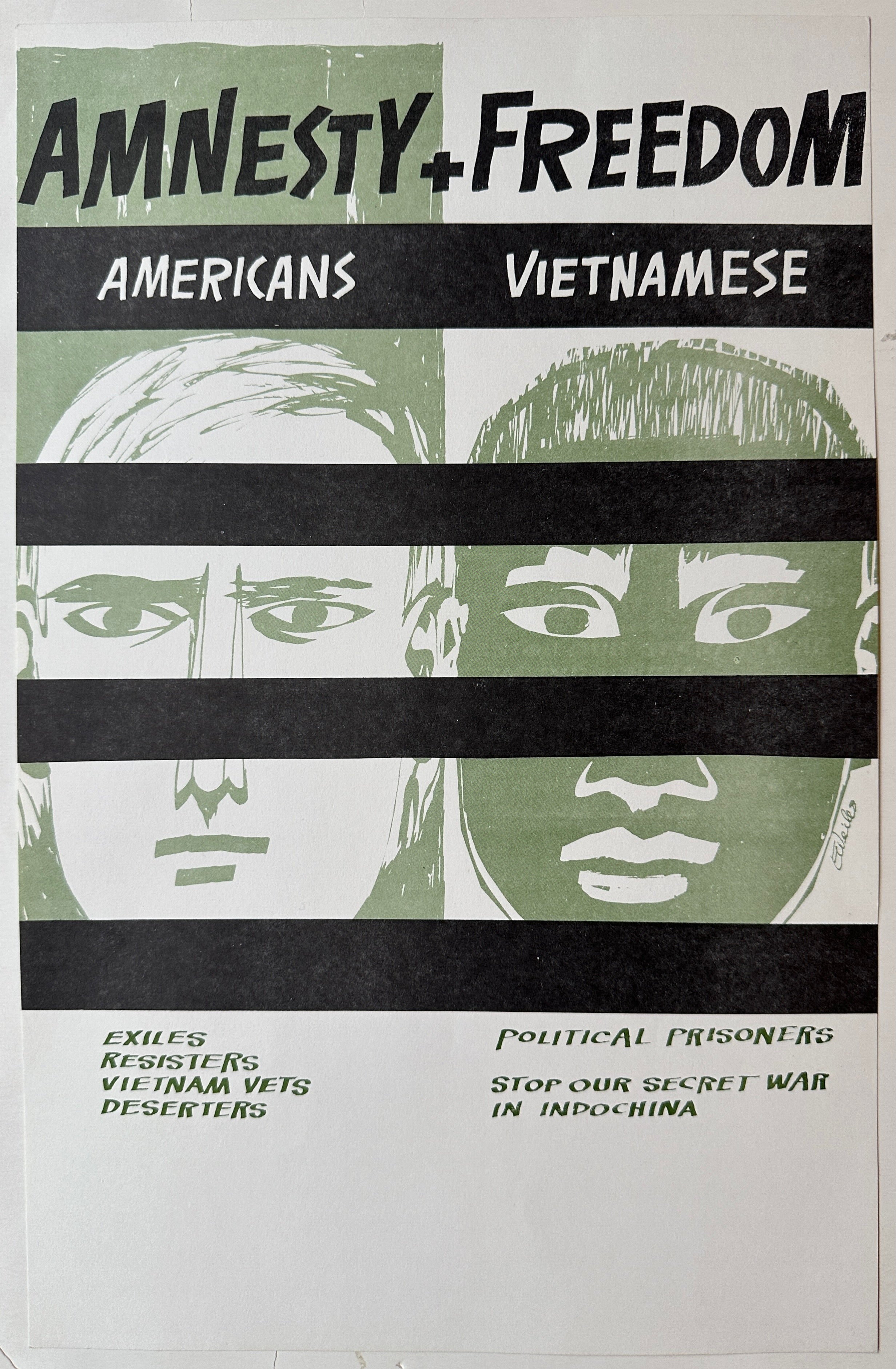 Amnesty + Freedom Poster