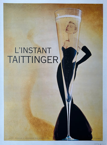 Link to  L'Instant Taittinger Poster #1France, c. 1988  Product