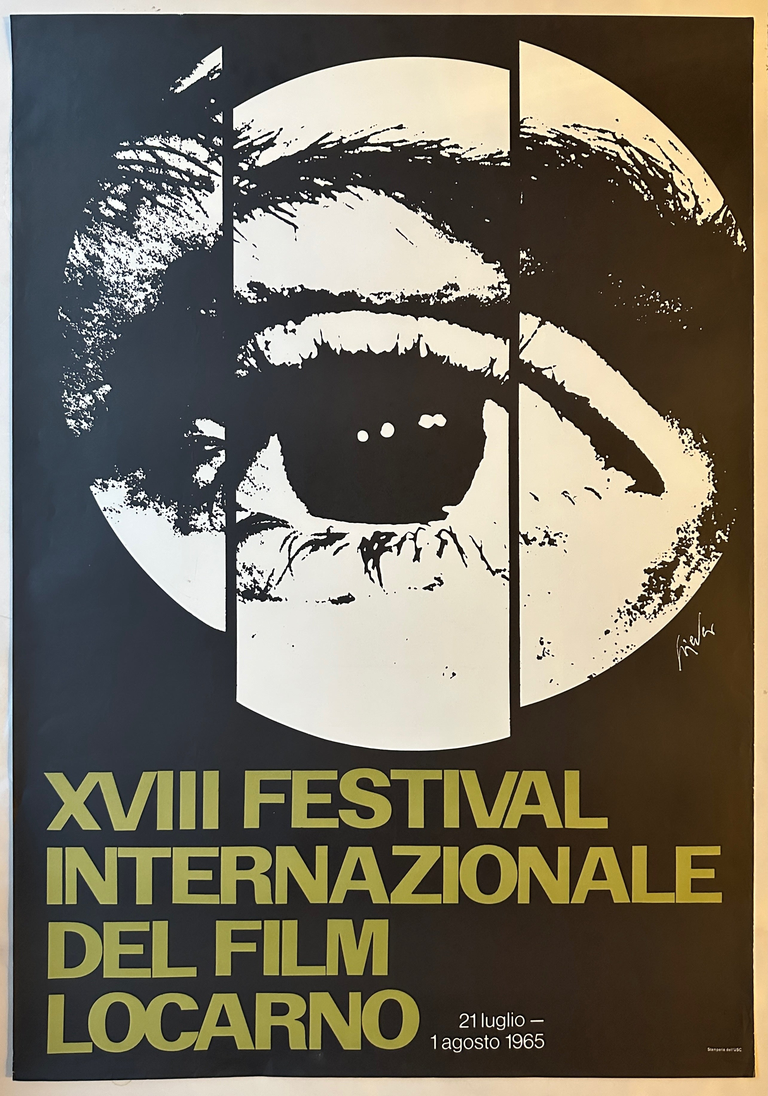 XVII Festival Internazionale Del Film Locarno Poster