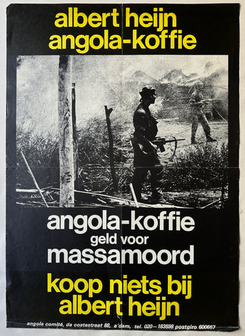 Angola-Koffie Poster ✓
