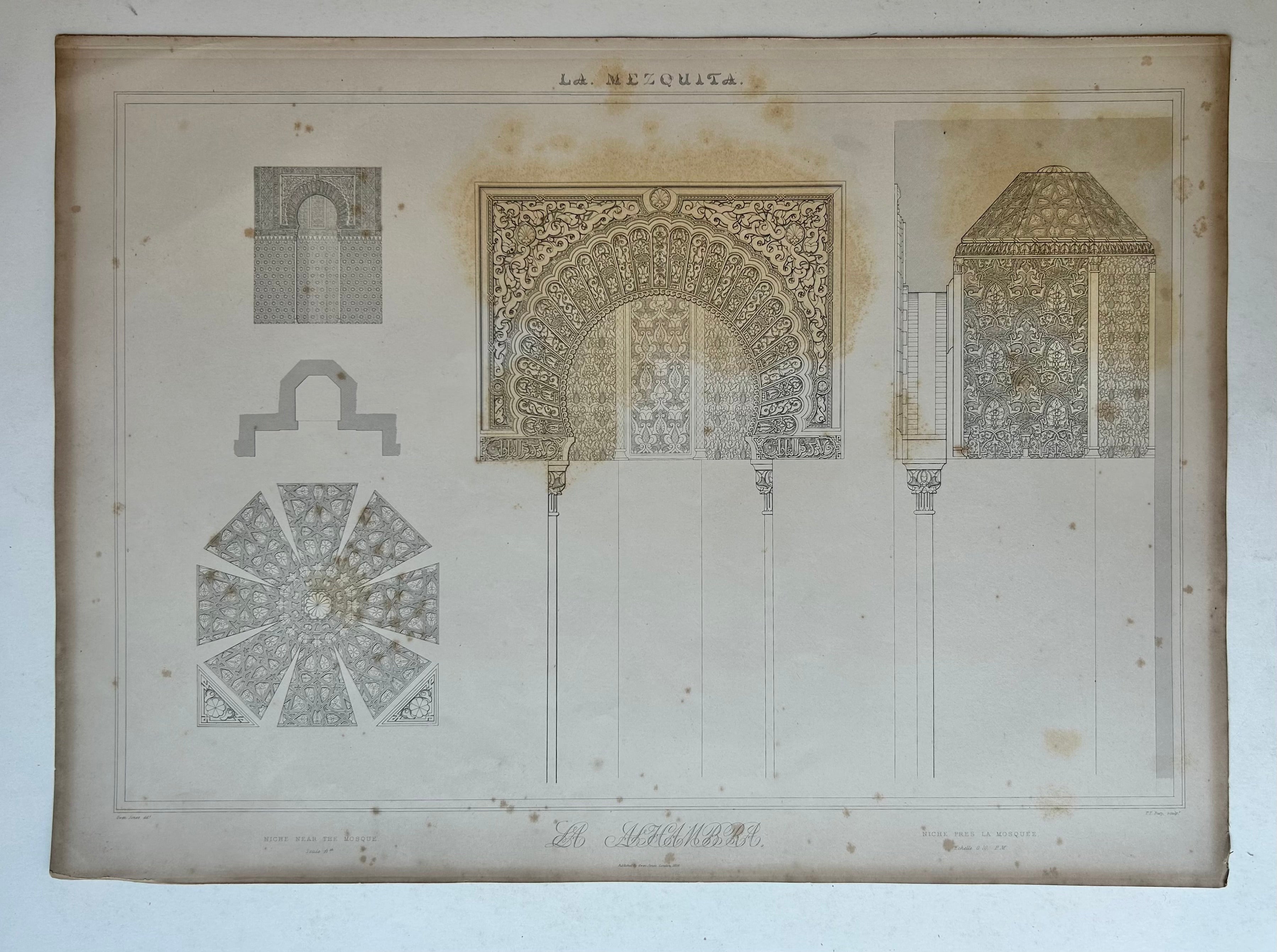 La Mezquita Alhambra Print 2