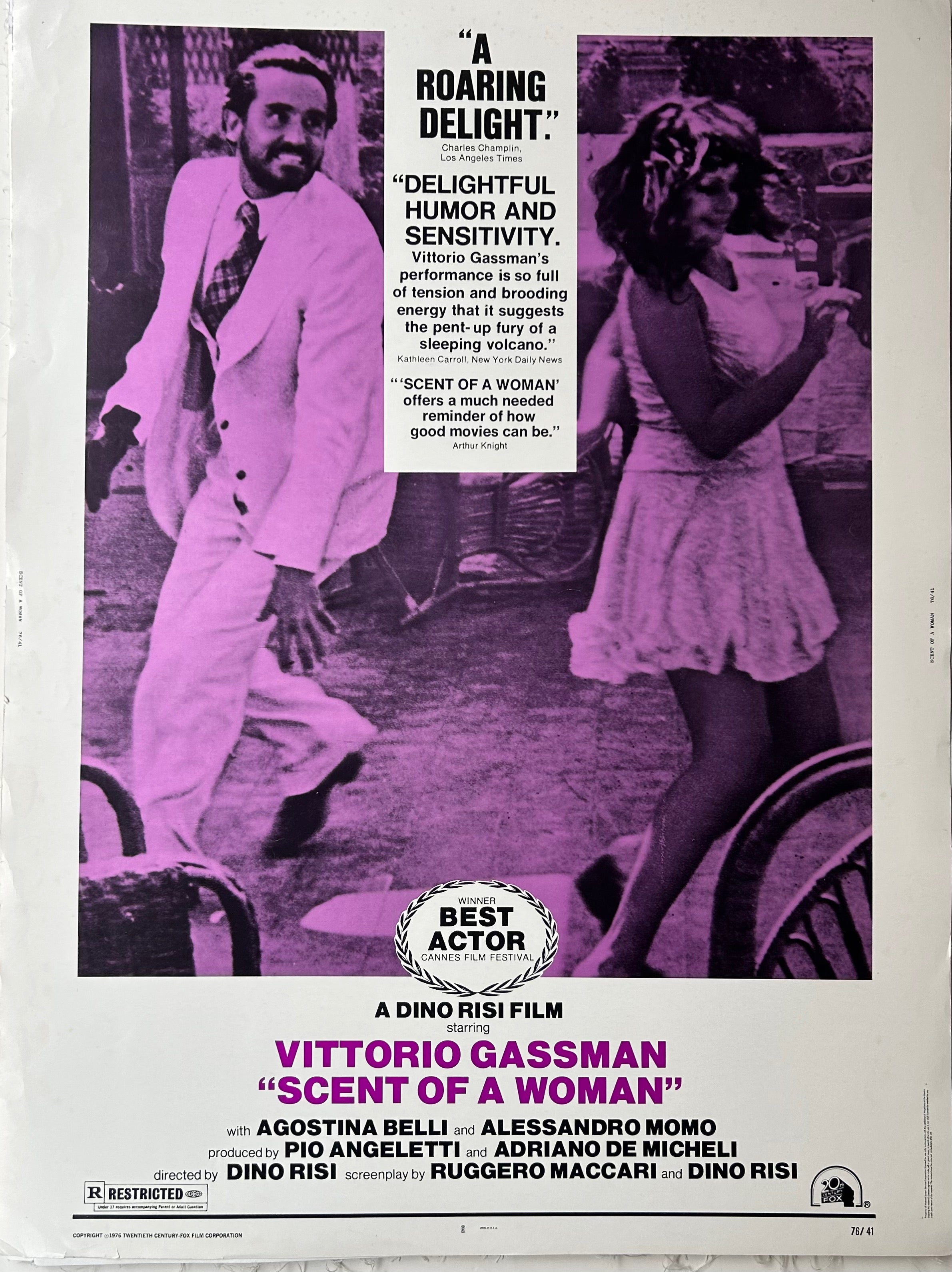 Scent of a Woman Film Poster