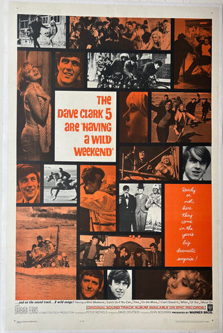 Link to  Having a Wild Weekend Film PosterUSA, C. 1965  Product