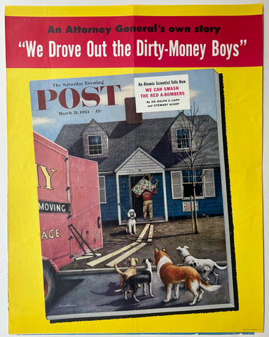 Link to  Saturday Evening Post March 21, 1953 ✓Stevan Dohanos  Product
