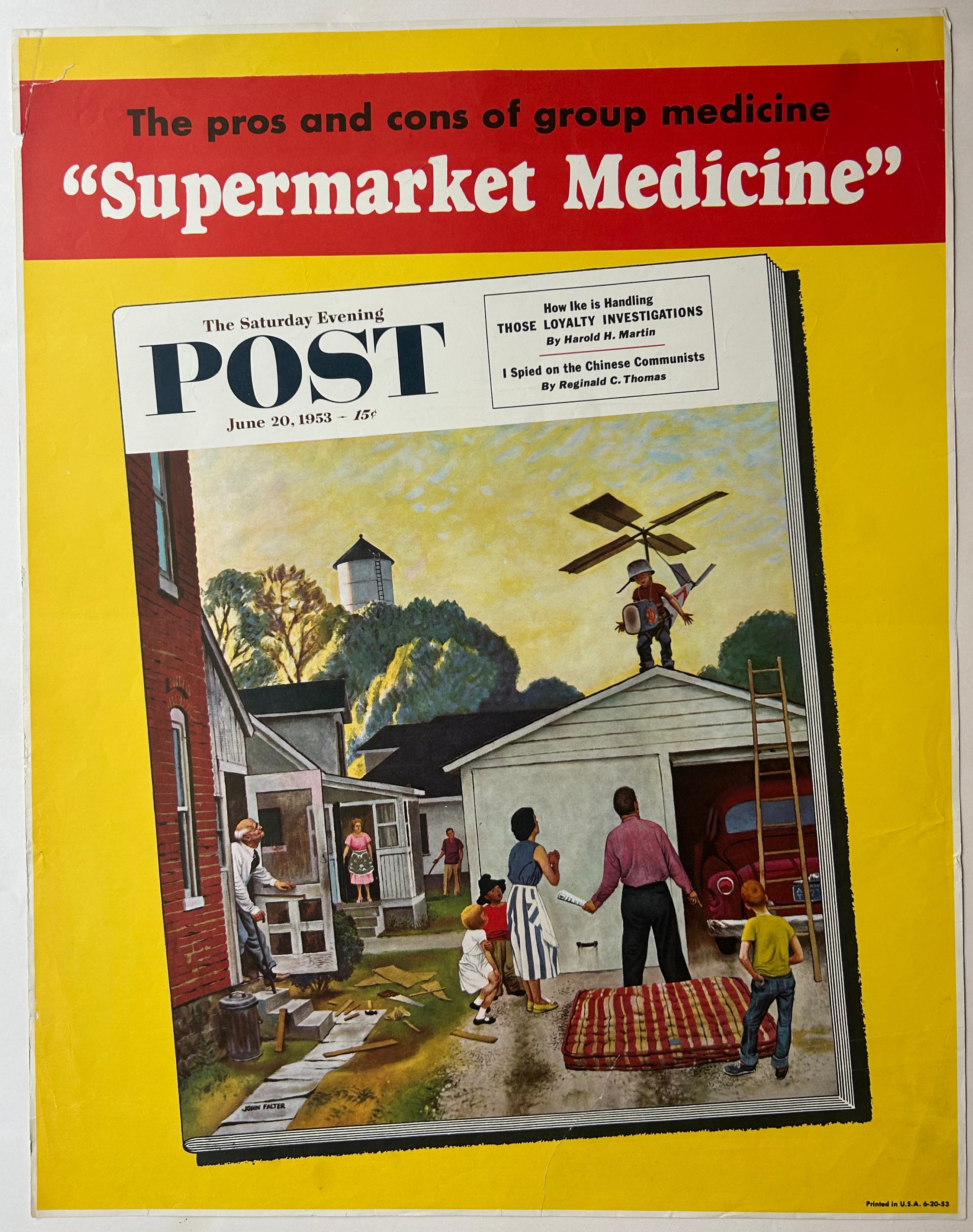 Saturday Evening Post June 20, 1953 ✓