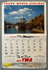 TWA 1956 Calendar: March, October