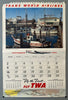 TWA 1956 Calendar: April, September