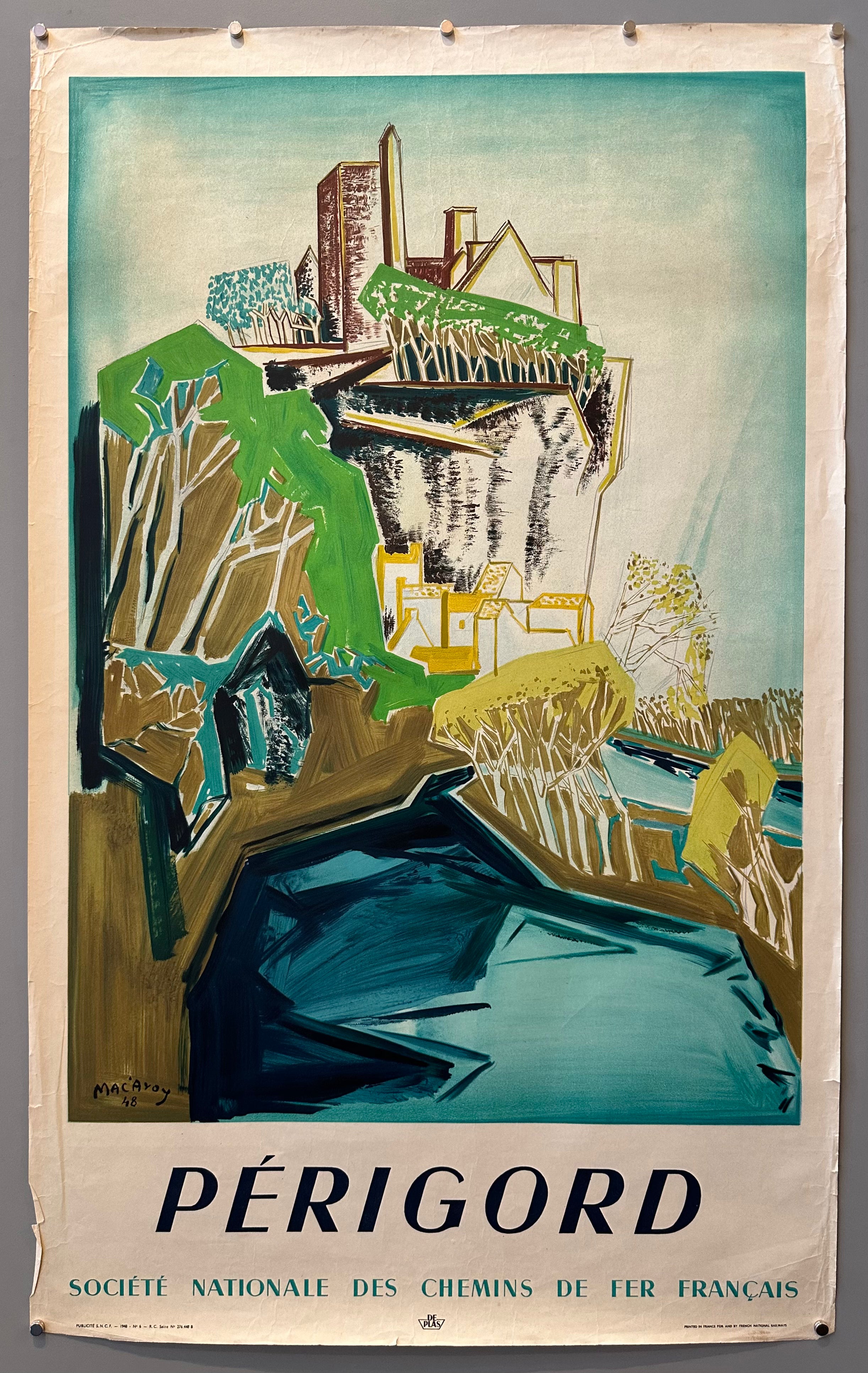 Périgord Travel Poster