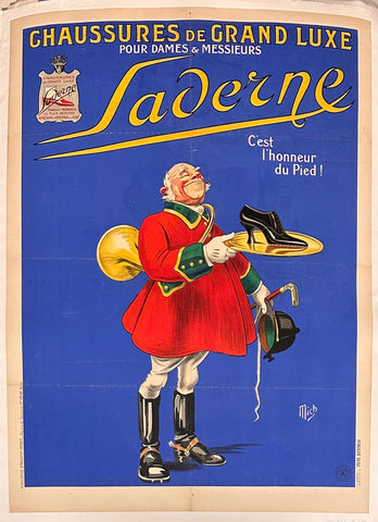 Link to  Chaussures De Grand Luxe Saderne poster  ✓France, C.1922  Product