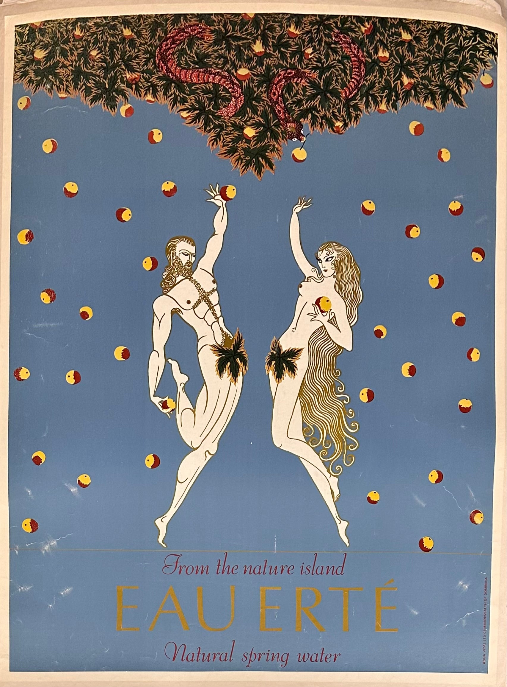 Eau Erte poster ✓