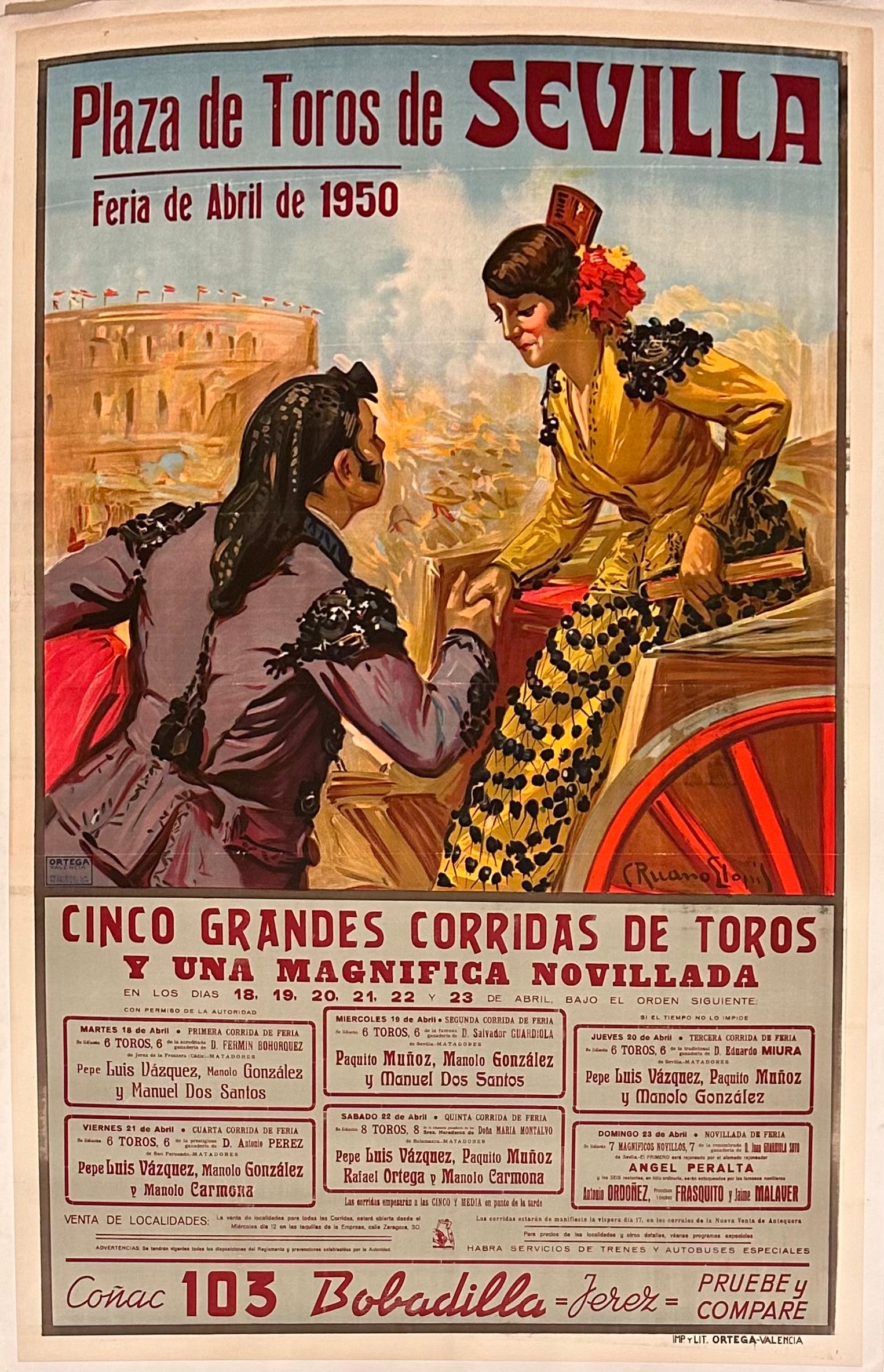 Plaza de Toros de Sevilla poster  ✓