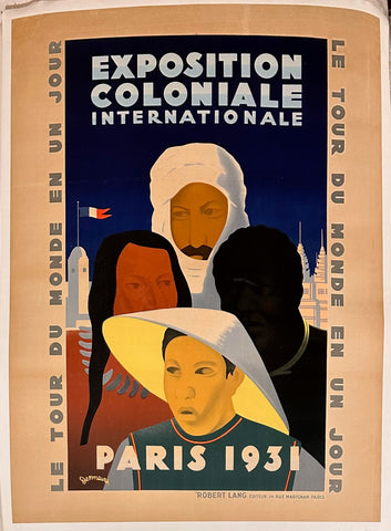 Link to Exposition Coloniale Internationale Poster ✓Desmeuna 1931 Product