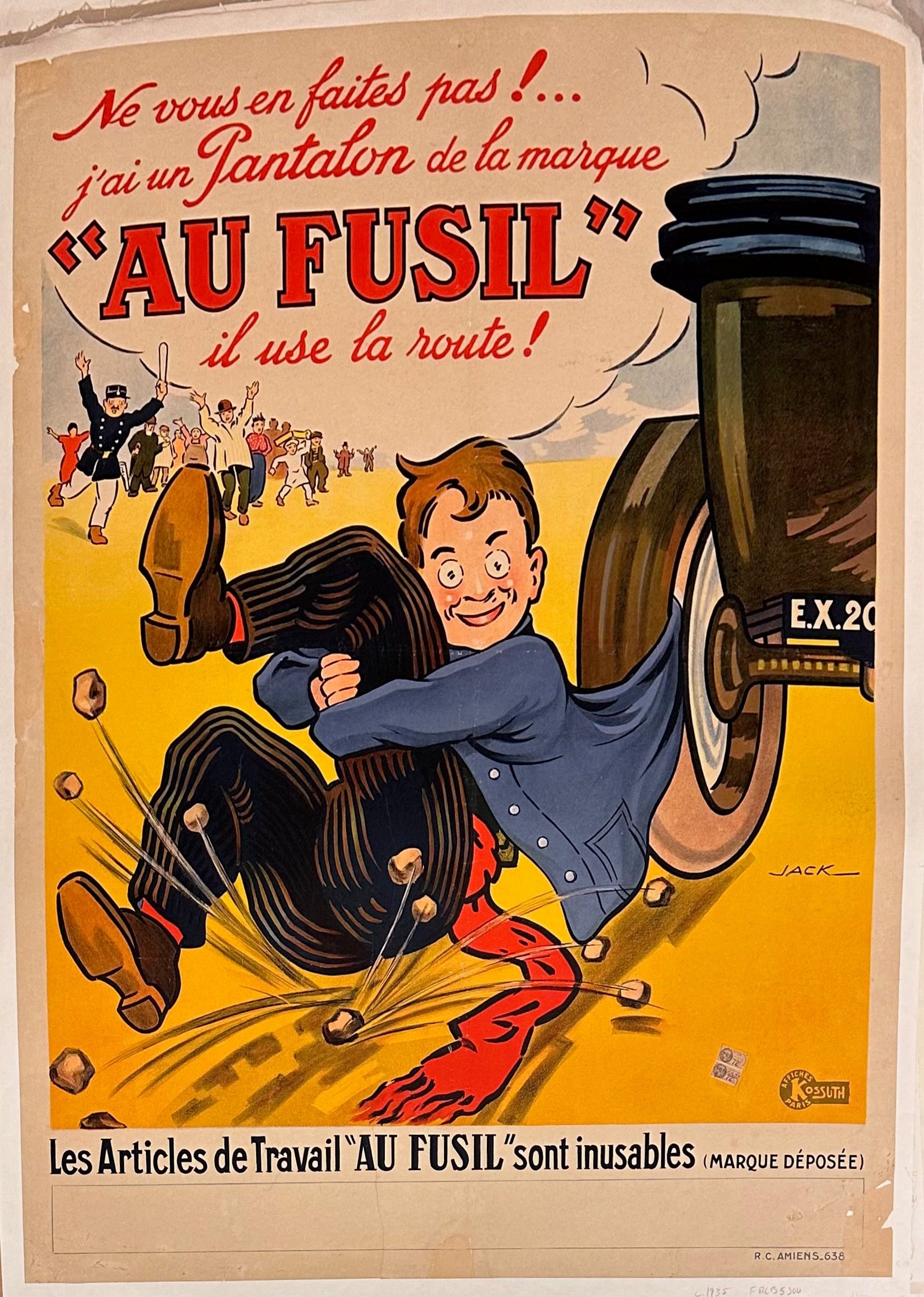 Au Fusil Poster ✓