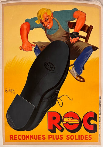 Link to  Chaussures ROC Vintage Poster ✓French Poster, 1950  Product