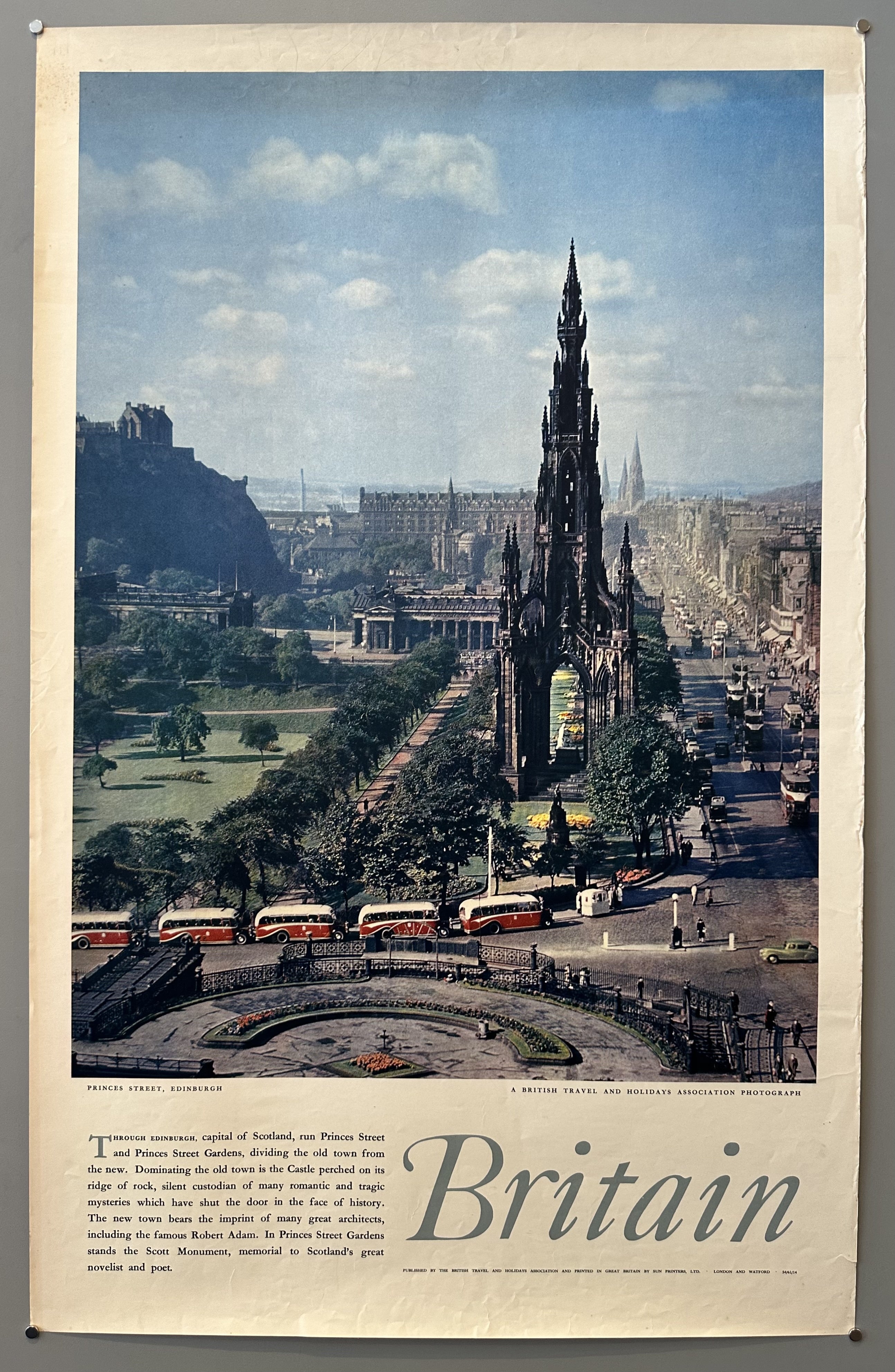 Princes Street, Edinburgh, Britain