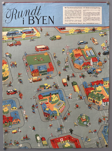 Link to  Rundt i Byen PosterDenmark, c. 1960s  Product