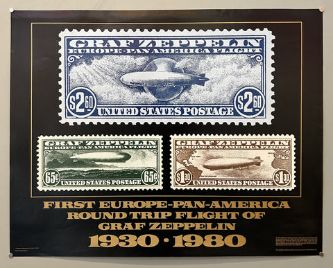 Link to First Europe-Pan-America Round Trip Flight of Graf ZeppelinUnited States, 1980 Product