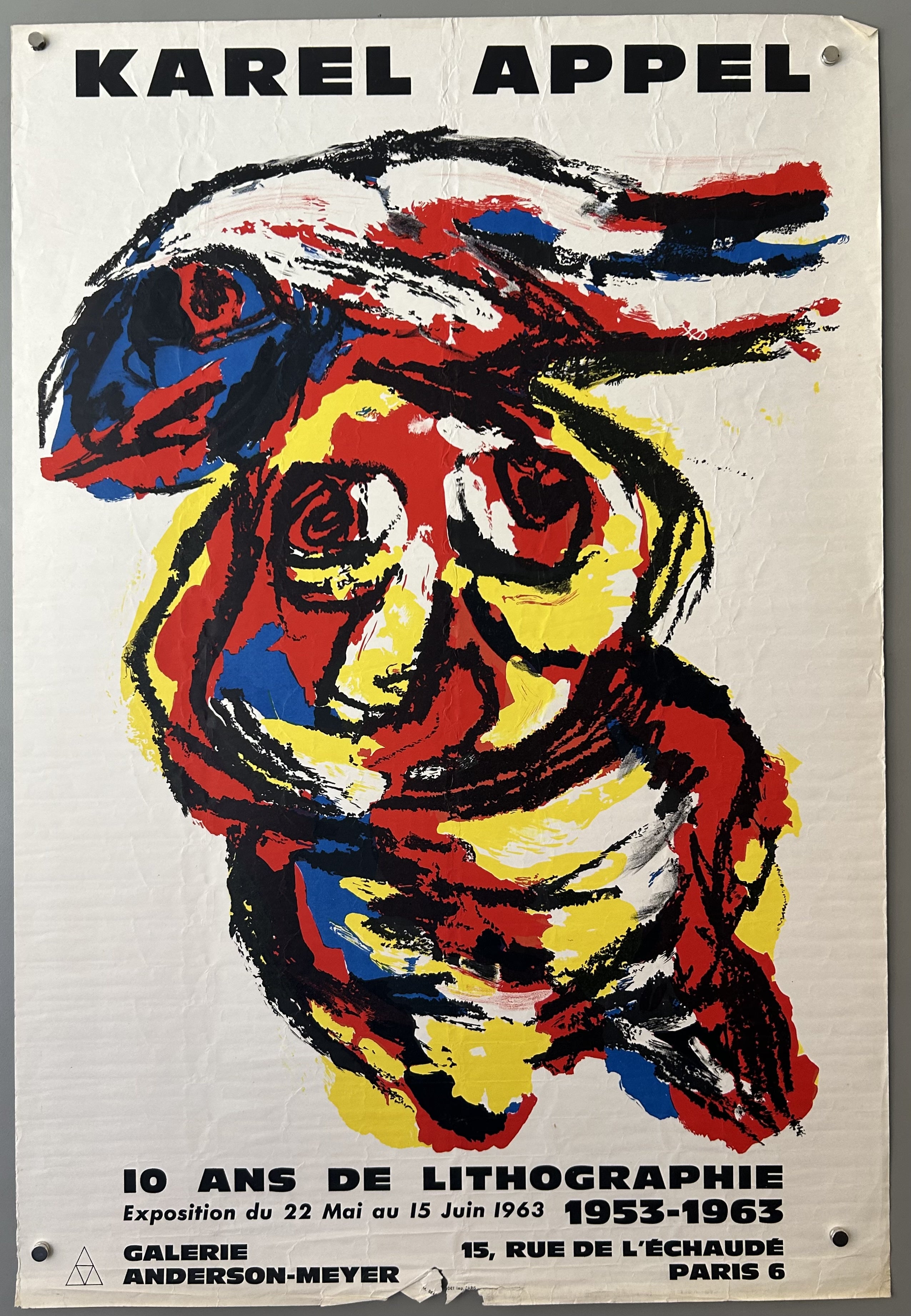 Karel Appel 10 Ans de Lithographie