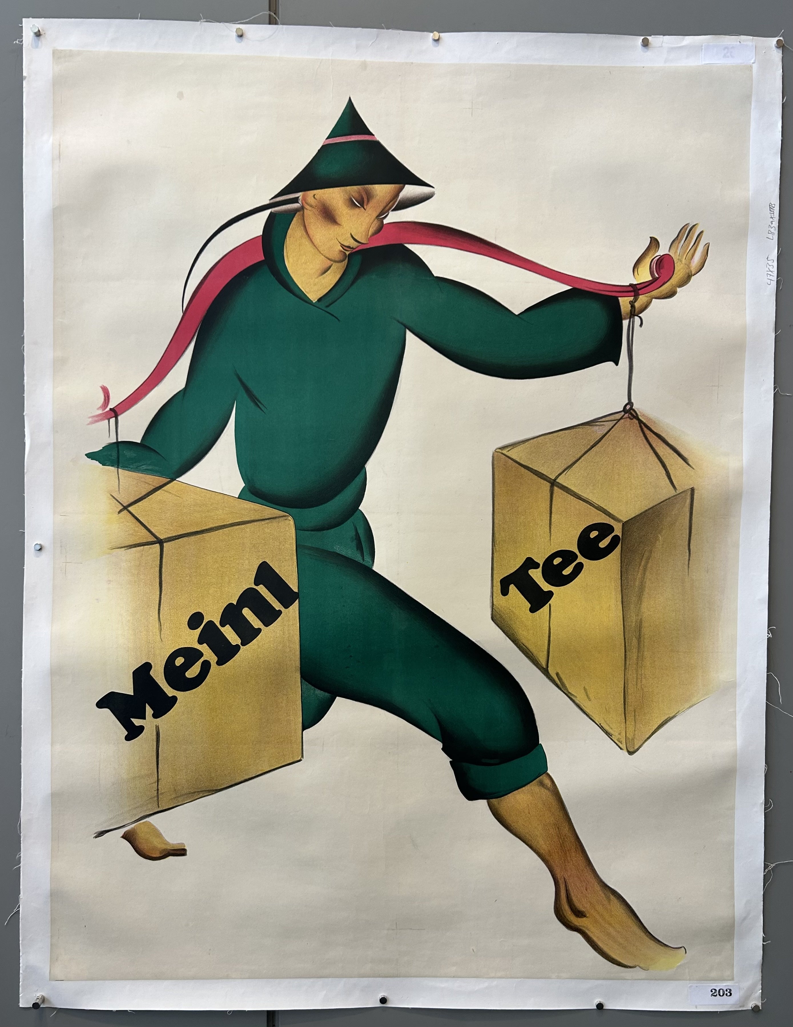 asian man holding boxes