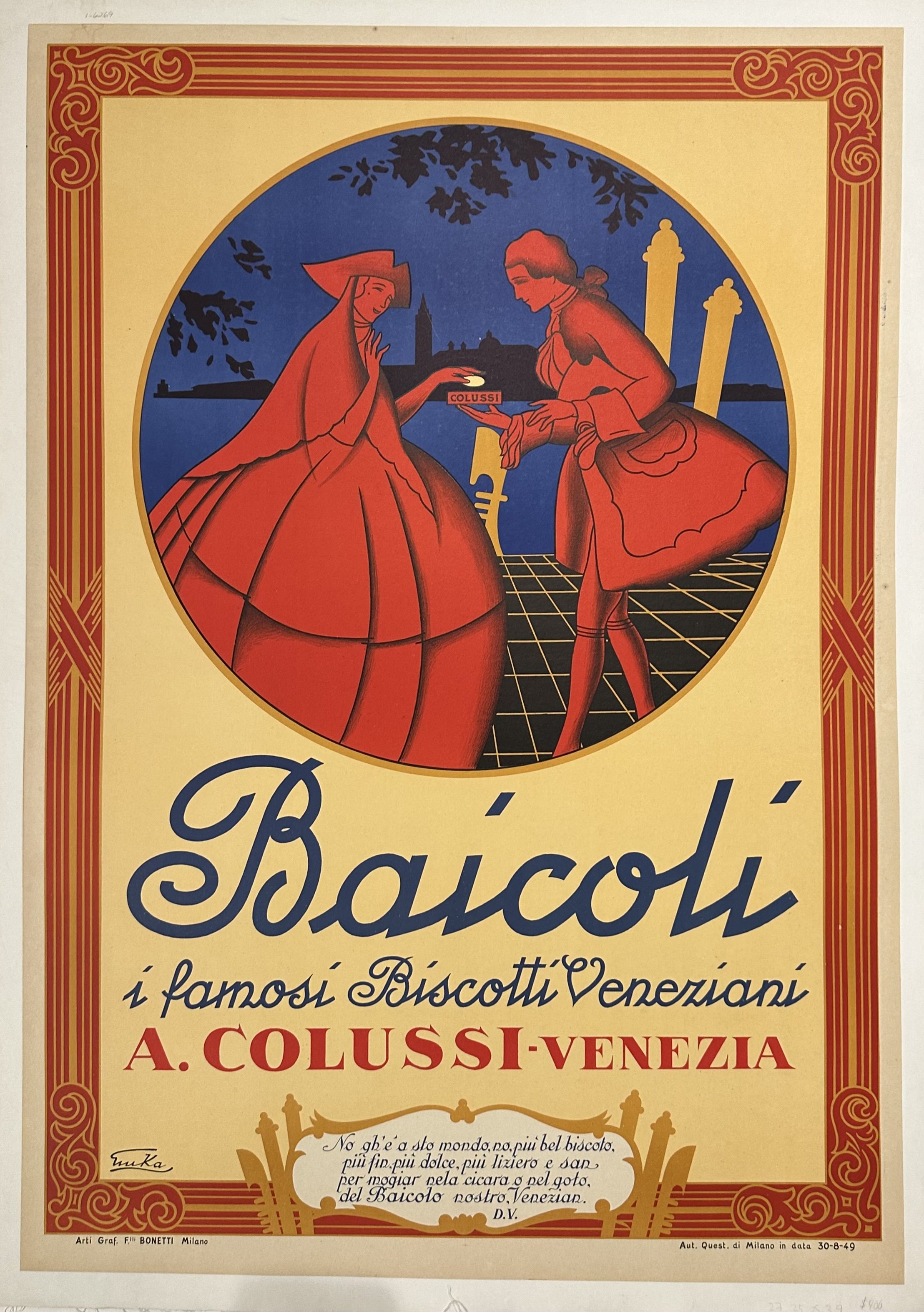 Baicoli i famosi Biscotti Veneziani