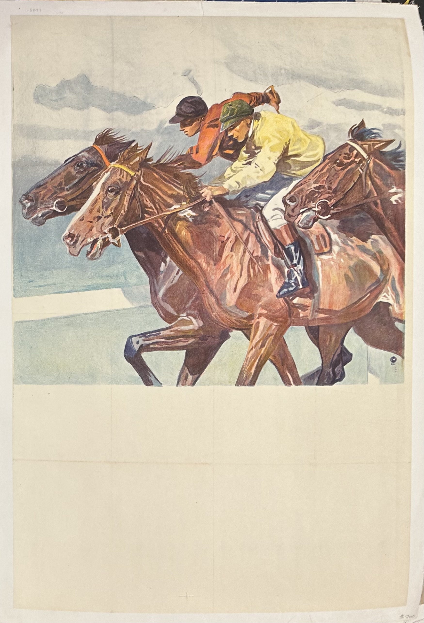 Jockeys Horse Racing