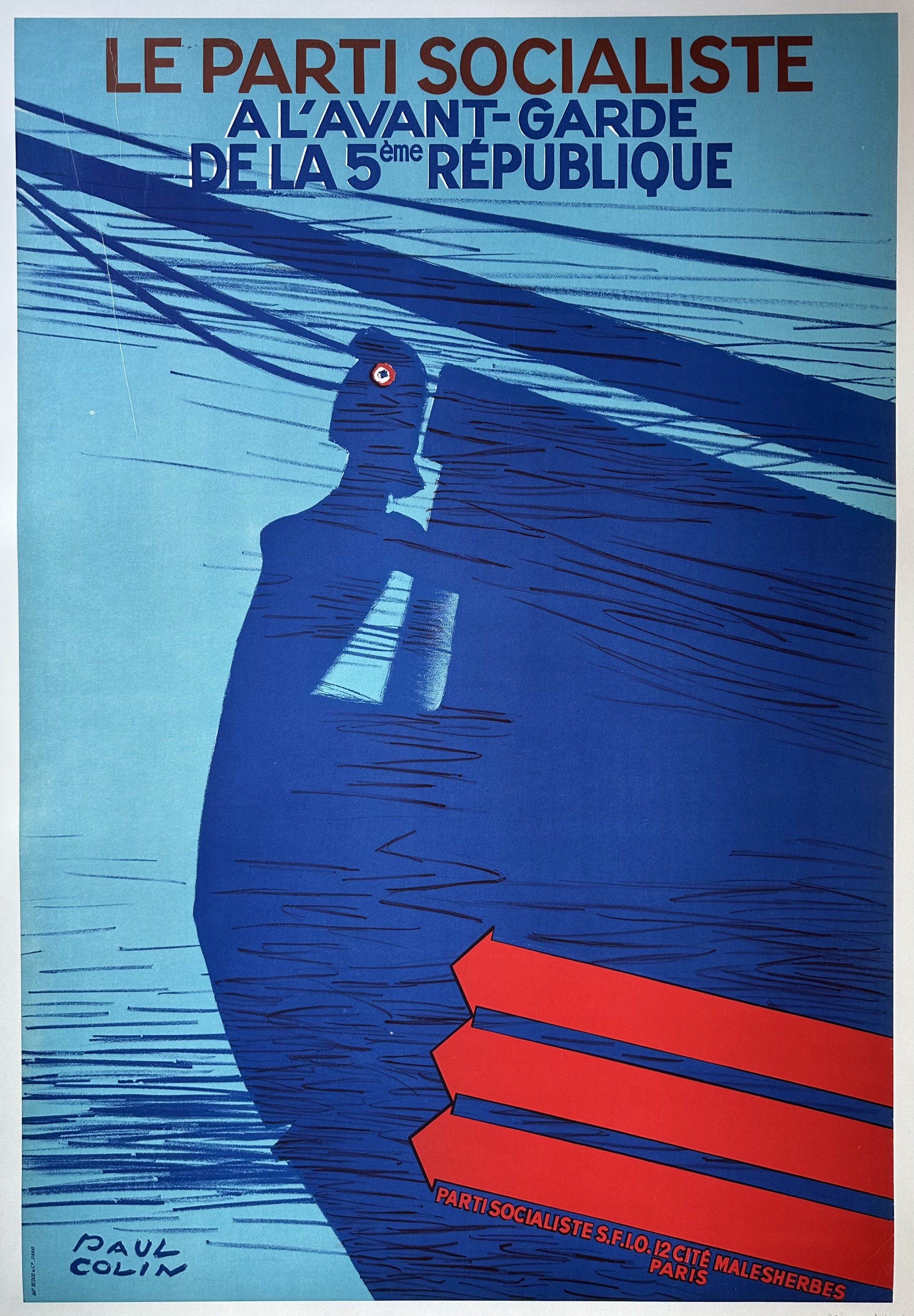 Shadow of a ship on water