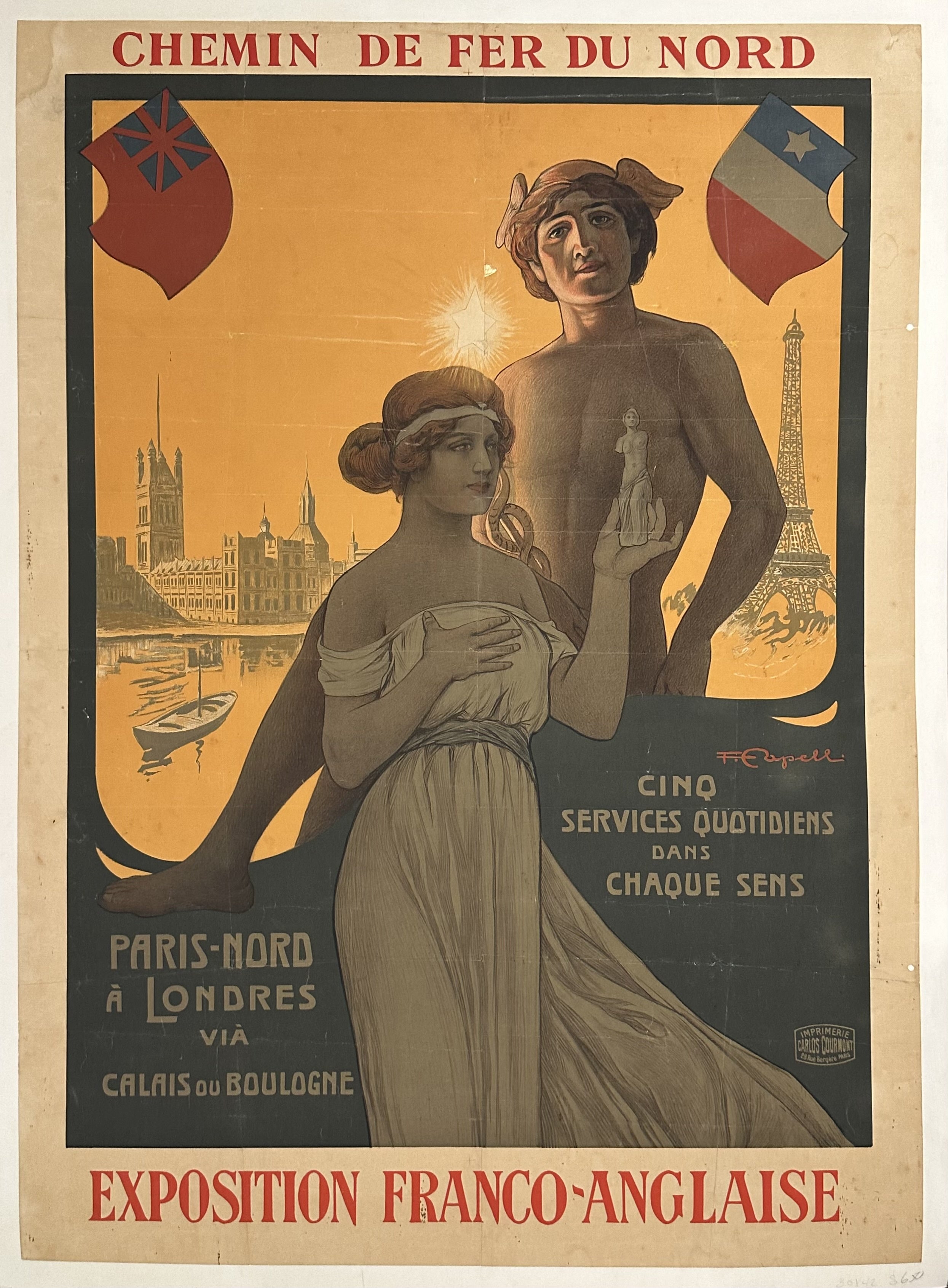 Exposition Franco-Anglaise Chemin de Fer du Nord