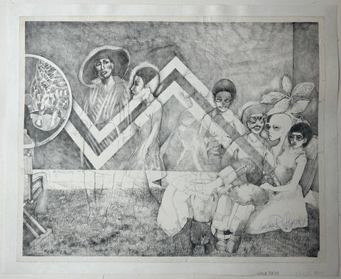 Link to  Black and White Salon SketchU.S.A, 1977  Product