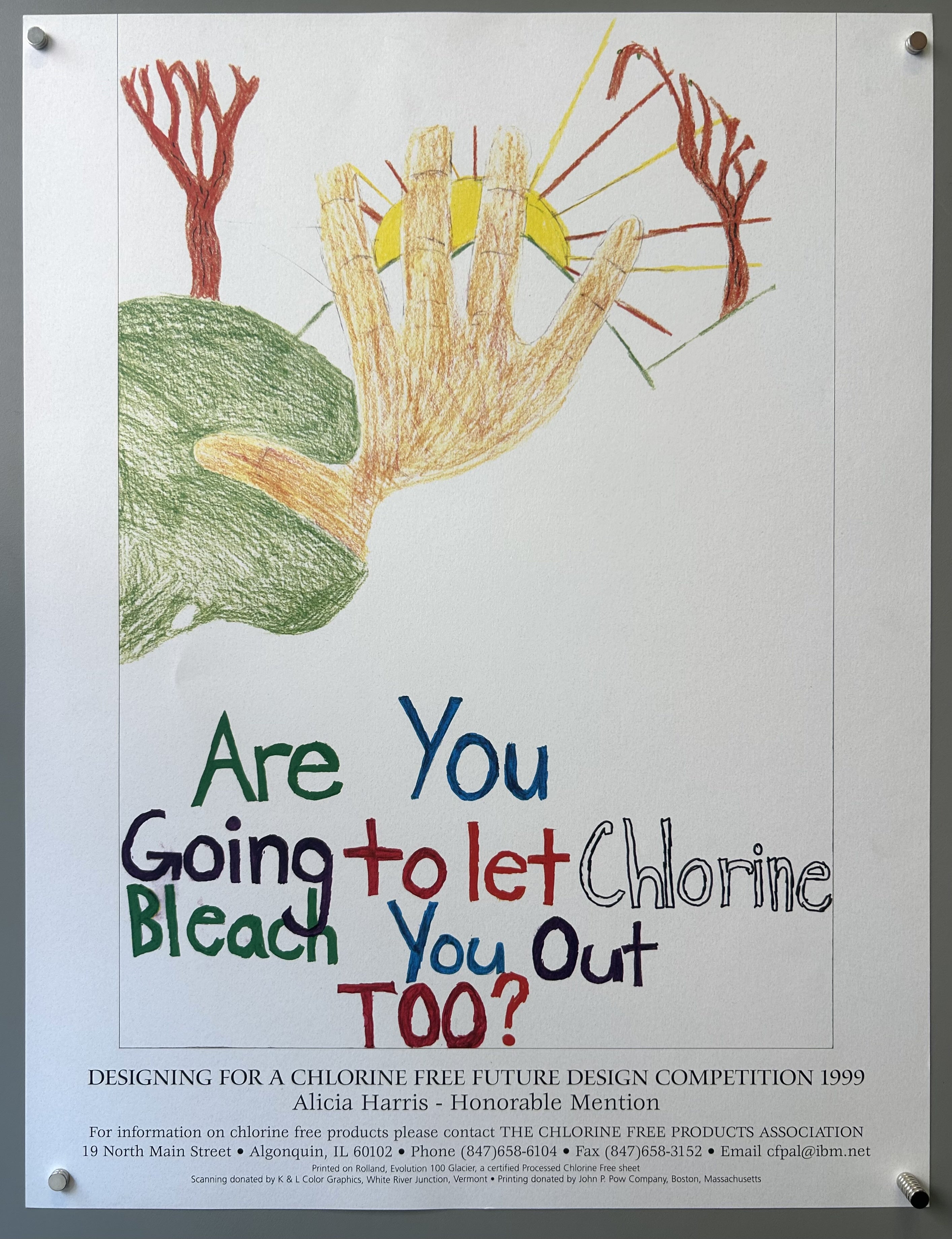 children's illustration framed by text