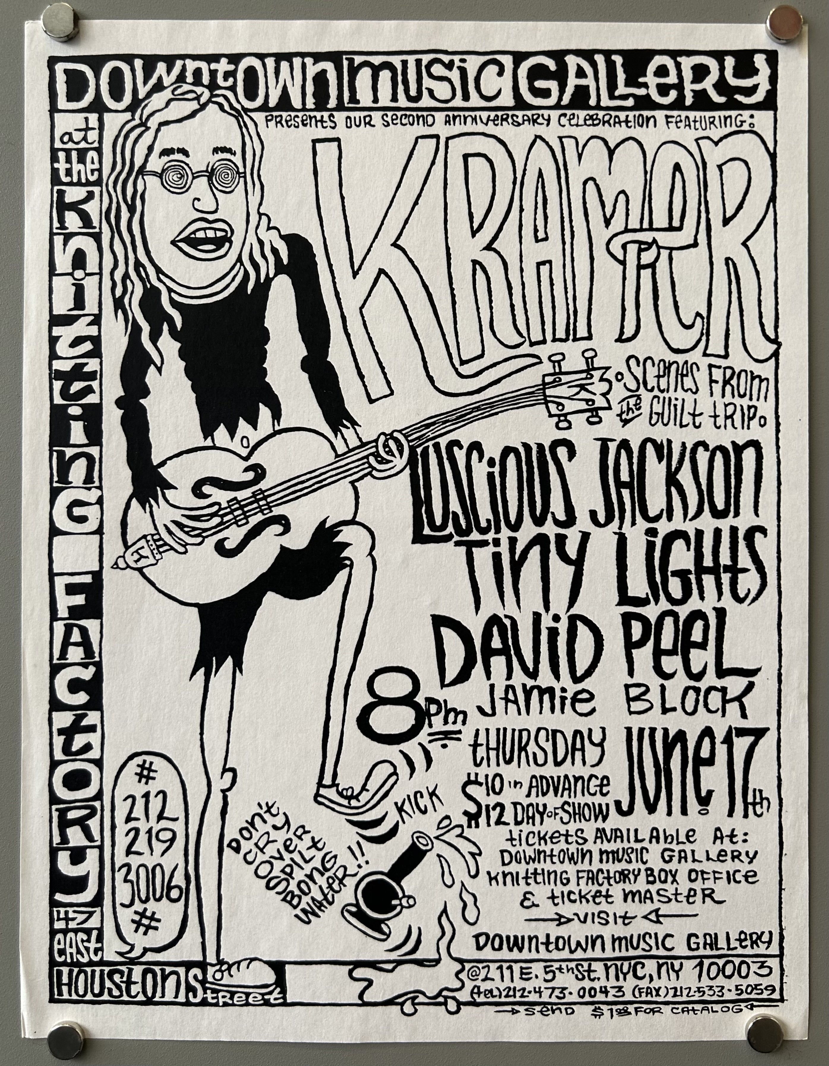 Kramer at the Knitting Factory