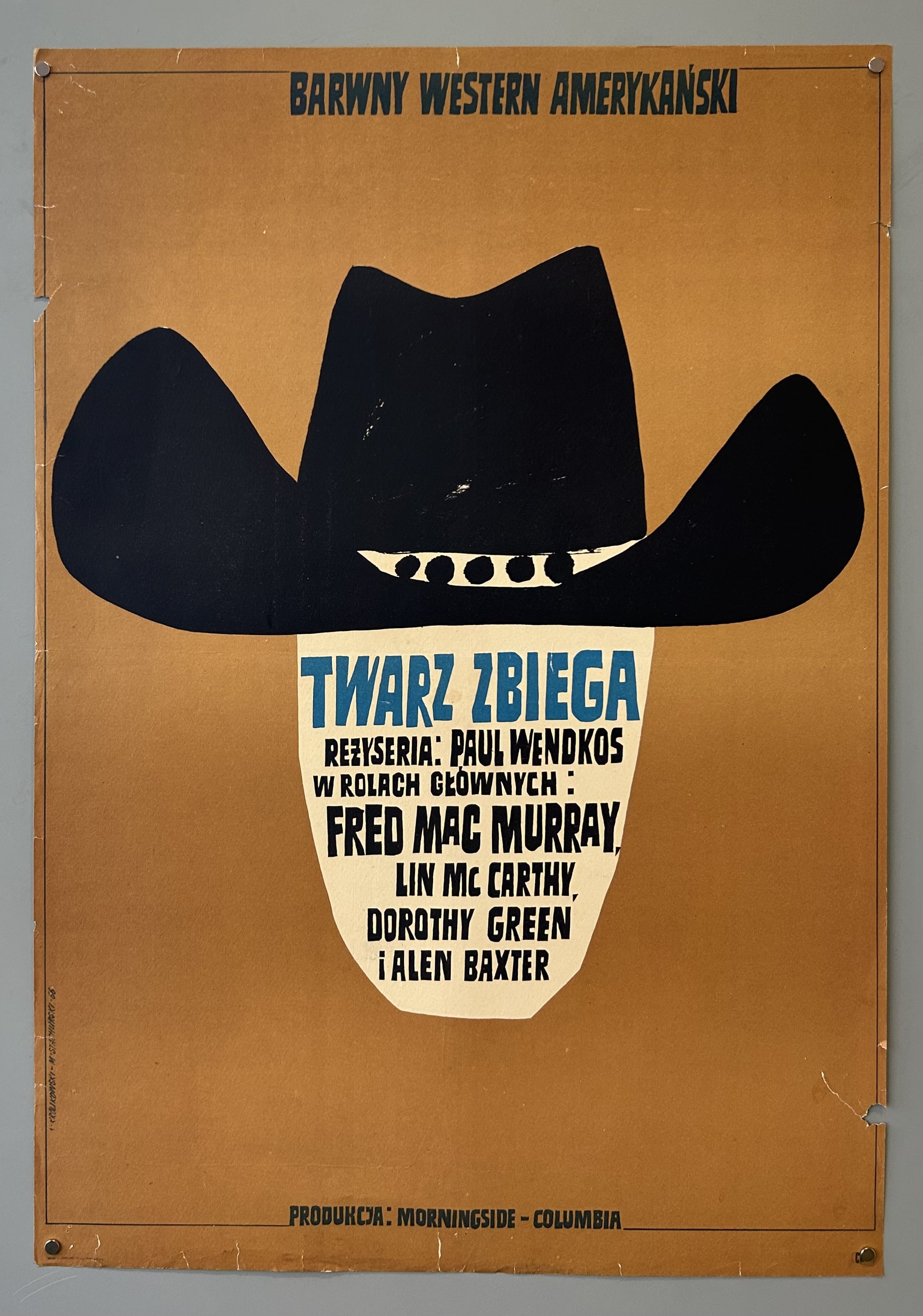 Twarz Zbiega Film Poster