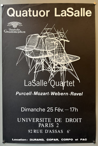 Link to LaSalle Quartet: Purcell, Mozart, Webern, RavelFrance, c. 1970s Product