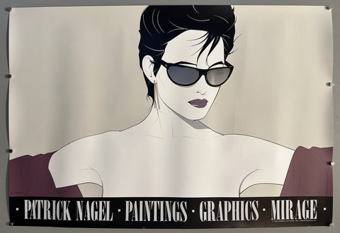 Link to Patrick Nagel Paintings Graphics Mirage Poster #2United States, 1981 Product