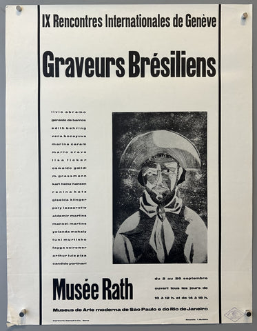 Link to IX Rencontres Internationales de Genève: Graveurs BrésiliensSwitzerland, 1962 Product