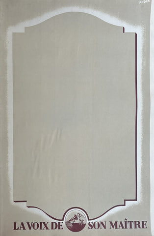 Link to  Le Voix De Son Maître Proof #1France, 1941  Product