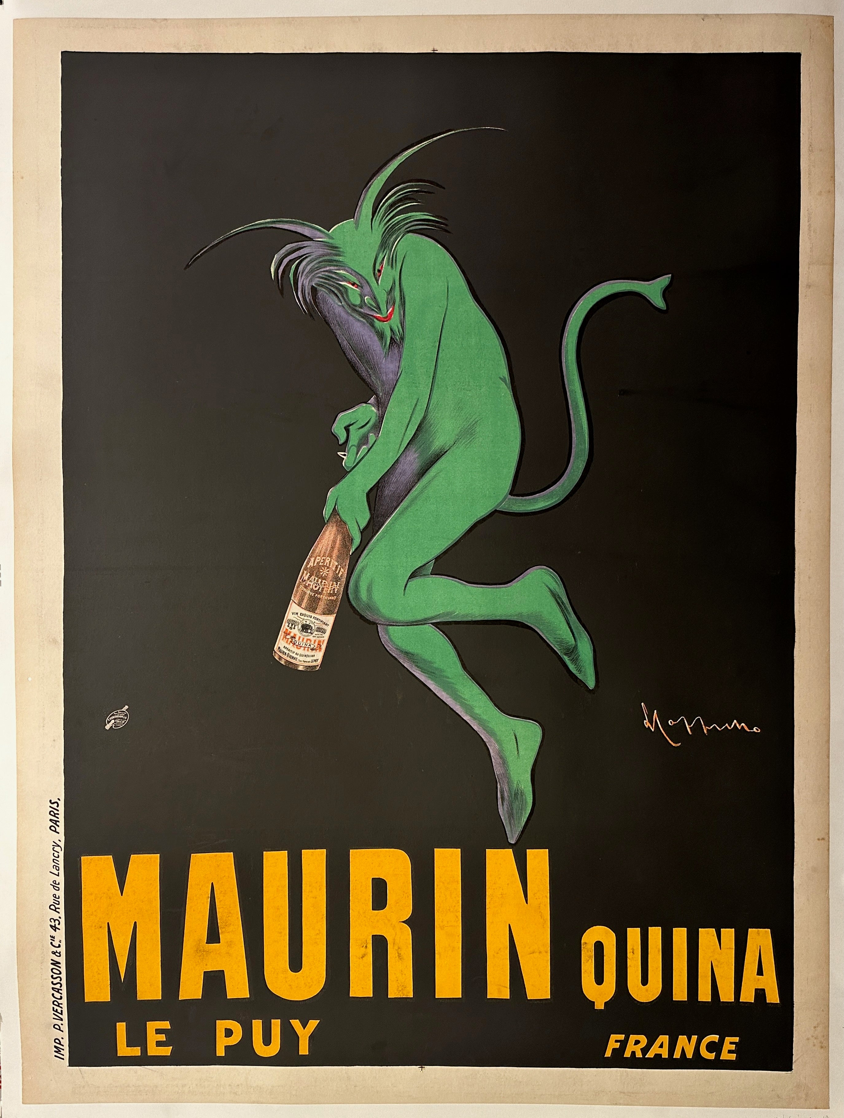 Maurin Quina Cappiello Poster