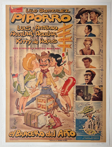 Link to  El Bracero del Año Film PosterFOREIGN FILM, 1964  Product