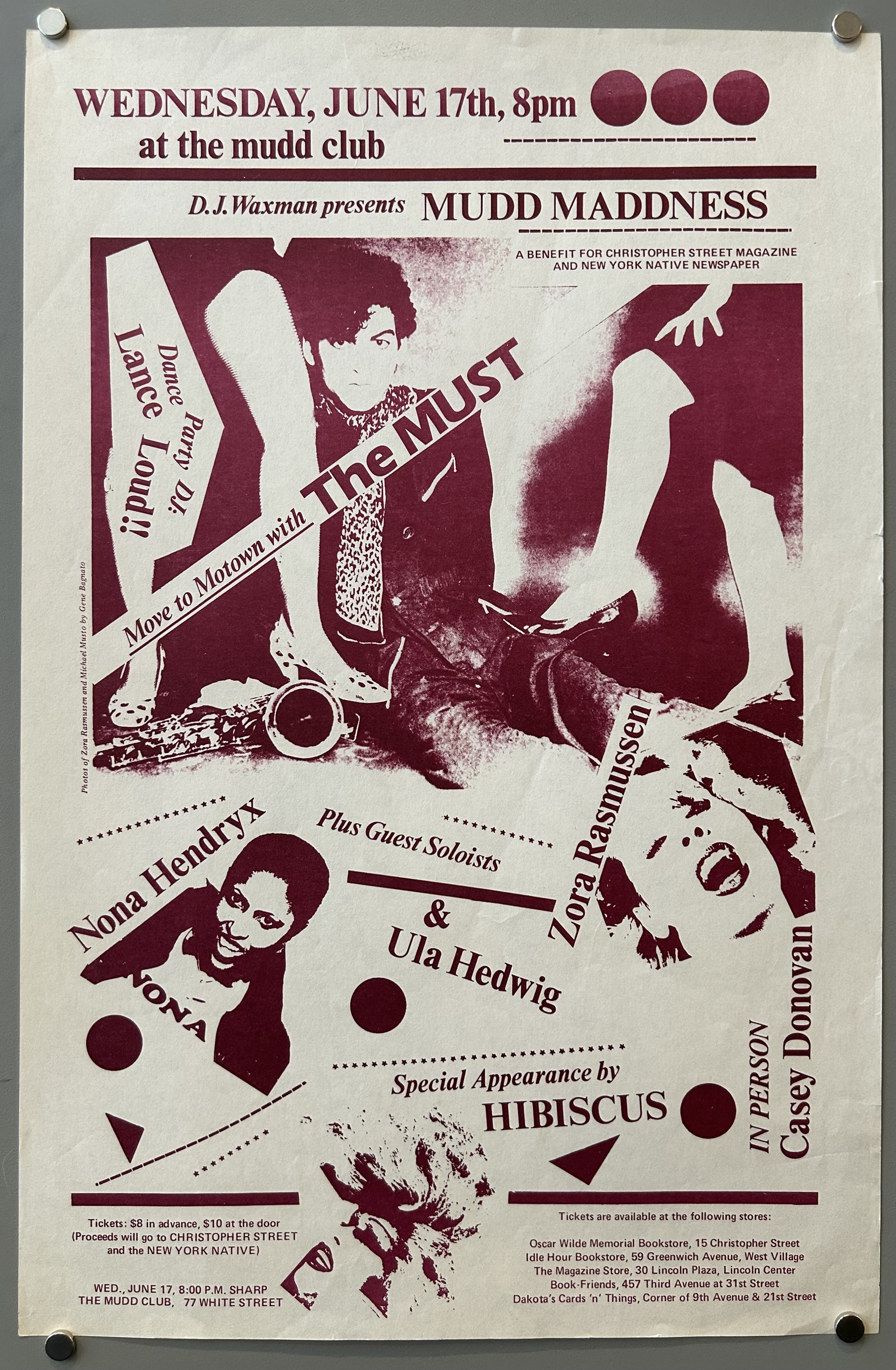 Mudd Maaddness at The Mudd Club