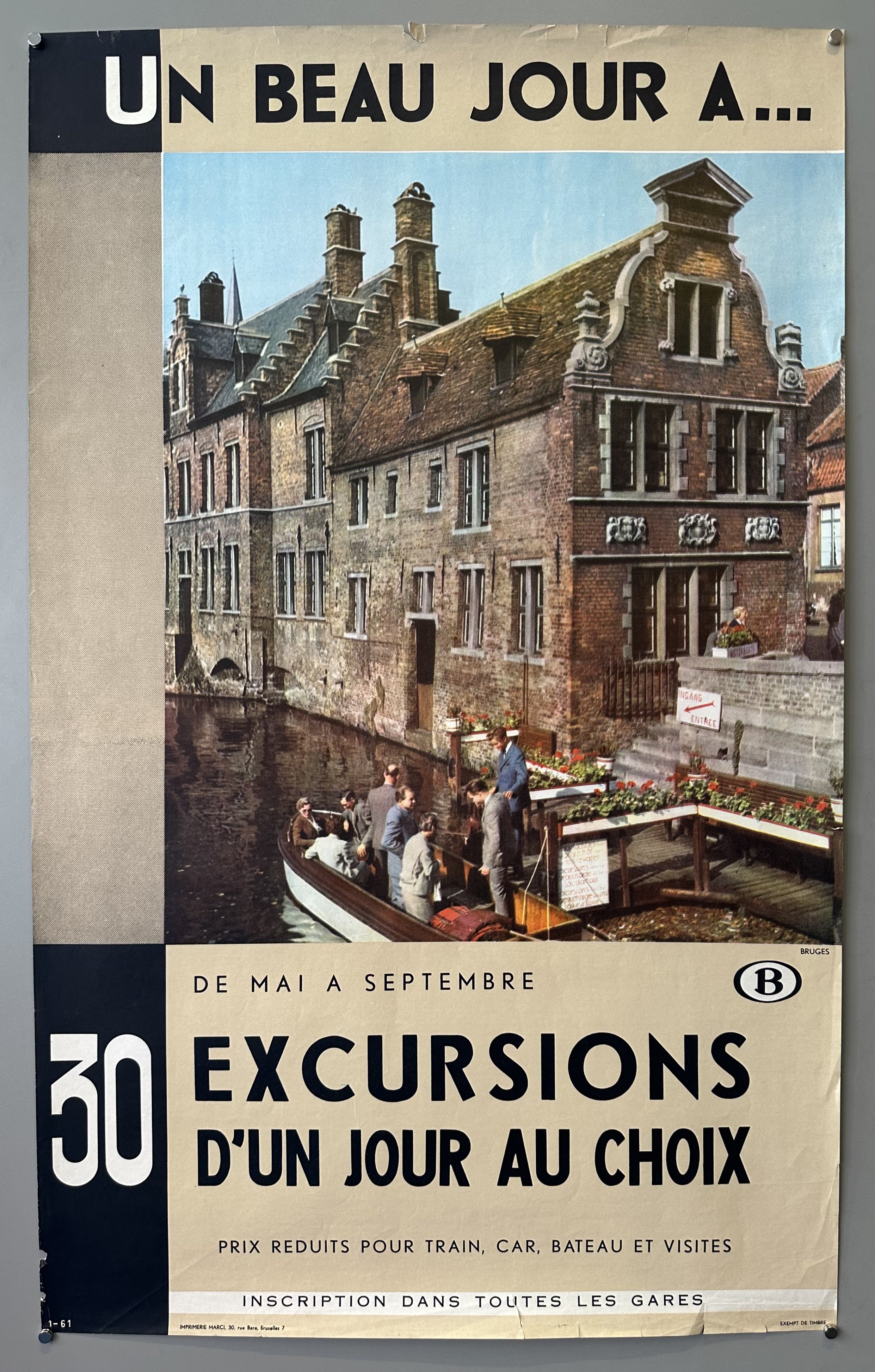 30 EXCURSIONS D'UN JOUR AU CHOIX