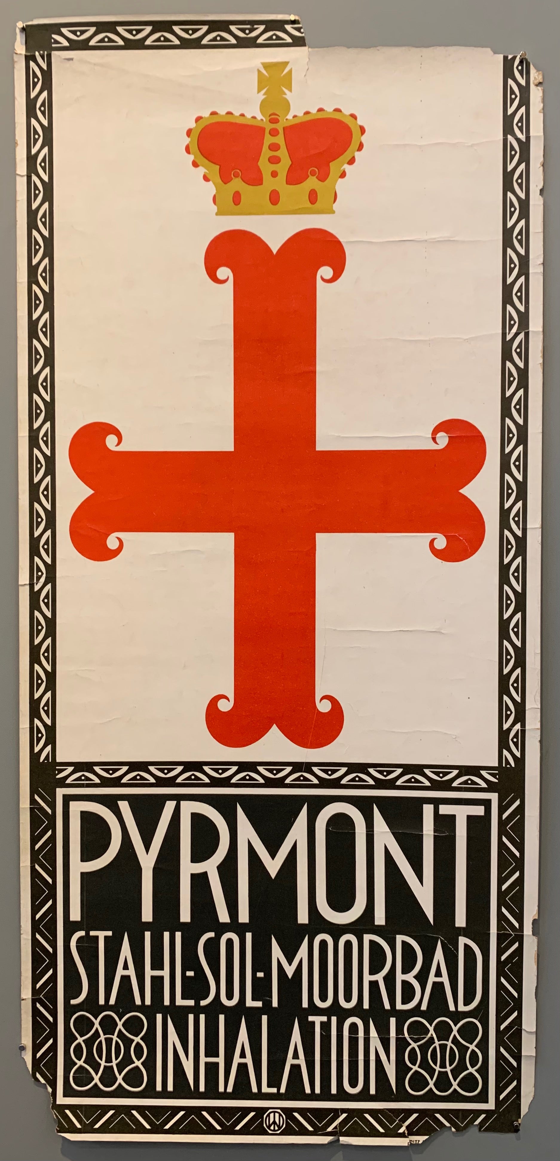 Pyrmont Stahl-Sol-Moorbad Poster