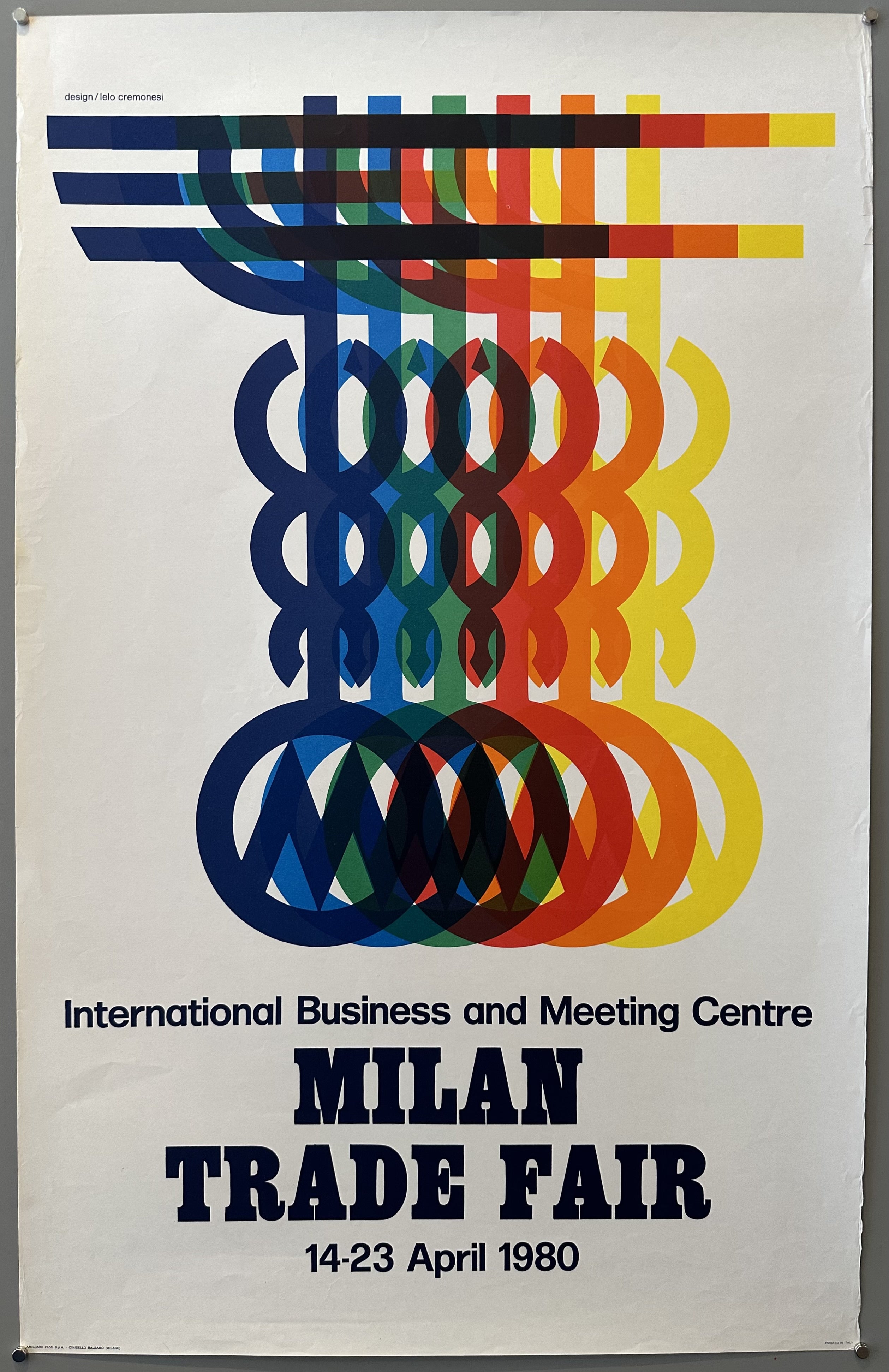 Milan Trade Fair 1980 Poster